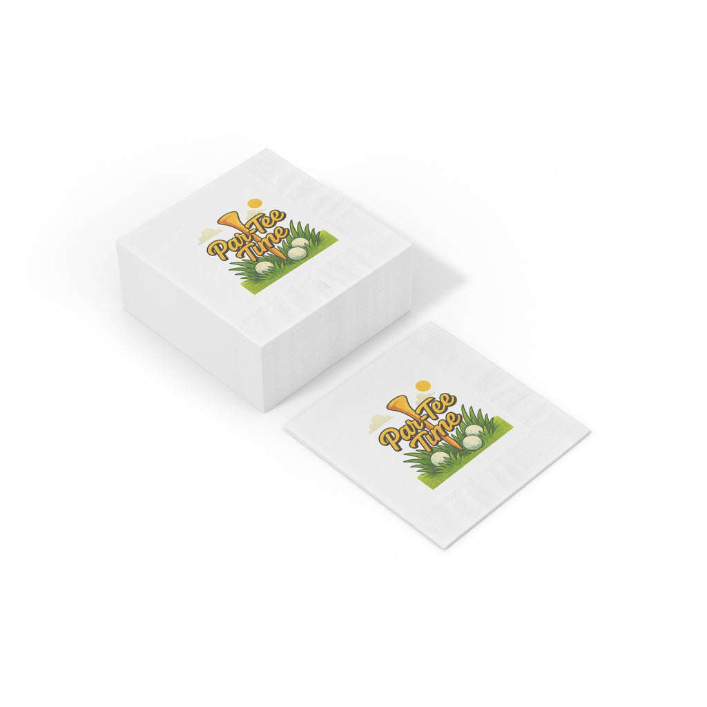 Par-Tee Time Golf Napkins Golf Party Napkins Golf Party Decor Golf Theme Tableware Golf Party Supplies (50 or 100 Count) 2 sizes