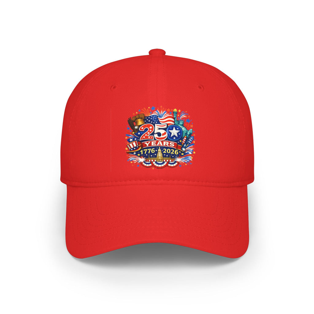 USA 250th Anniversary Hat 1776-2026 Patriotic Baseball Cap Fourth of July American Flag Celebration USA 250 Years Hat