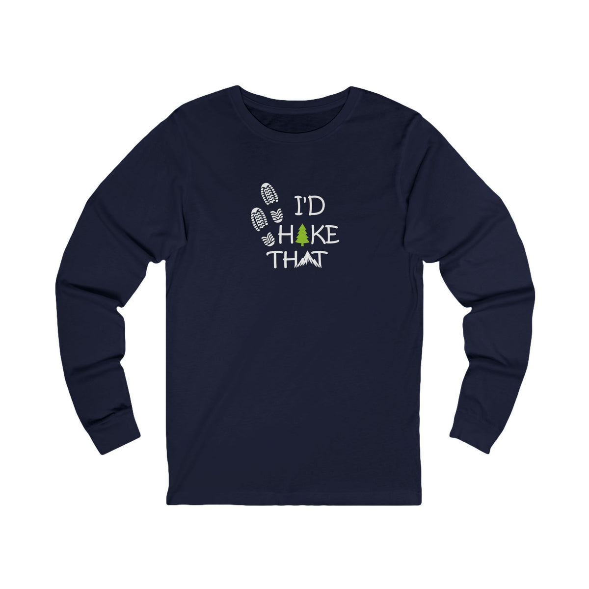 I'd Hike That Shirt Wander-Liebhaber T-Shirt Outdoor-Abenteuer-Shirt Natur-Wanderer-Geschenk Wanderwege-Liebhaber-Shirt 7 Farben 100% Baumwolle