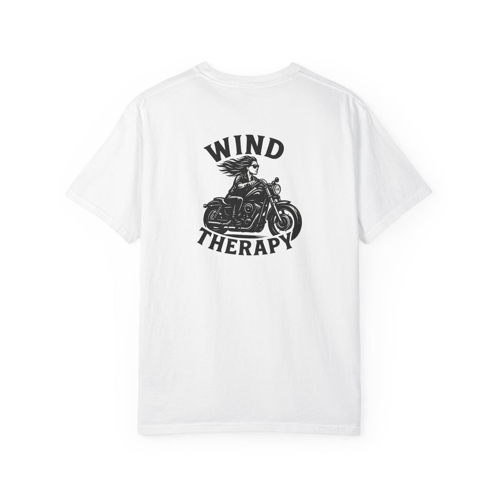 Feel the Freedom Every Time you Throw this on Harley "Wind Therapy" Biker Tee 7 colors 100% cotton