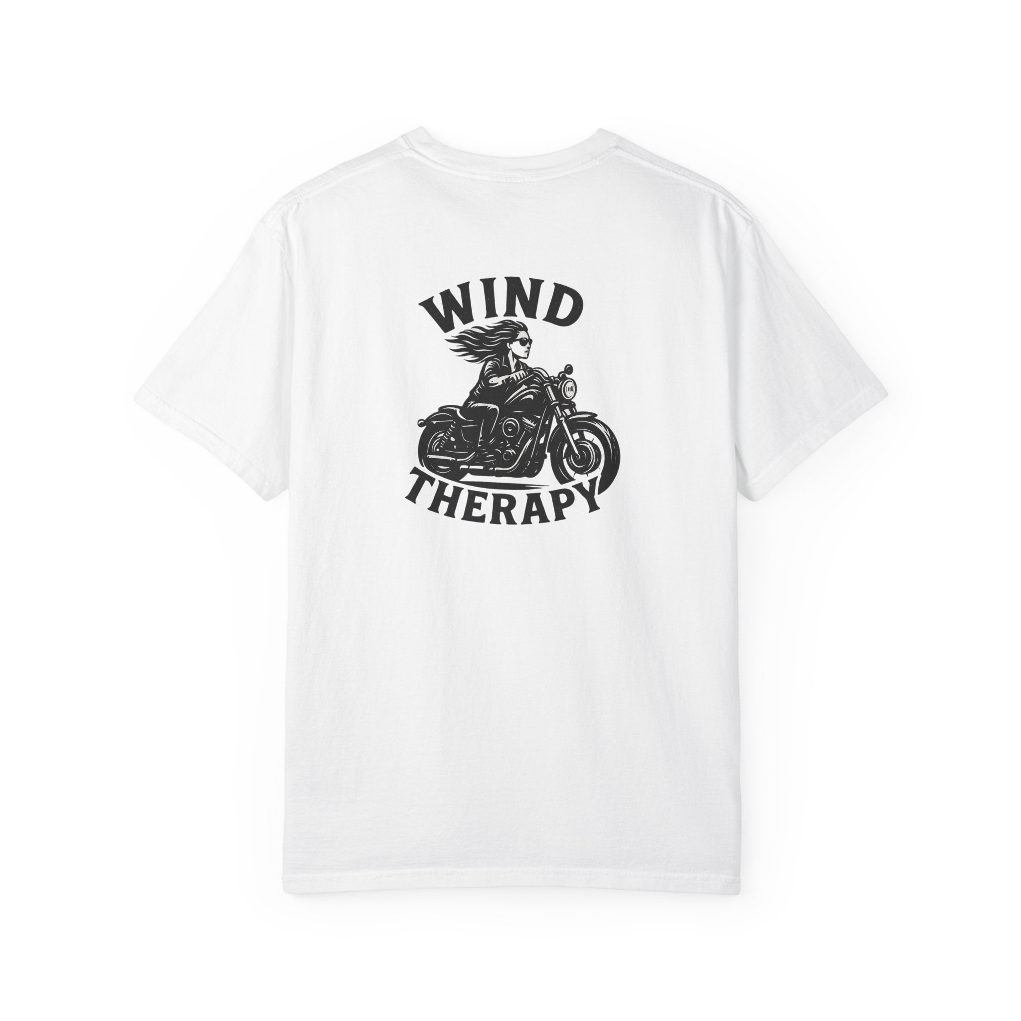 Feel the Freedom Every Time you Throw this on Harley "Wind Therapy" Biker Tee 7 colors 100% cotton
