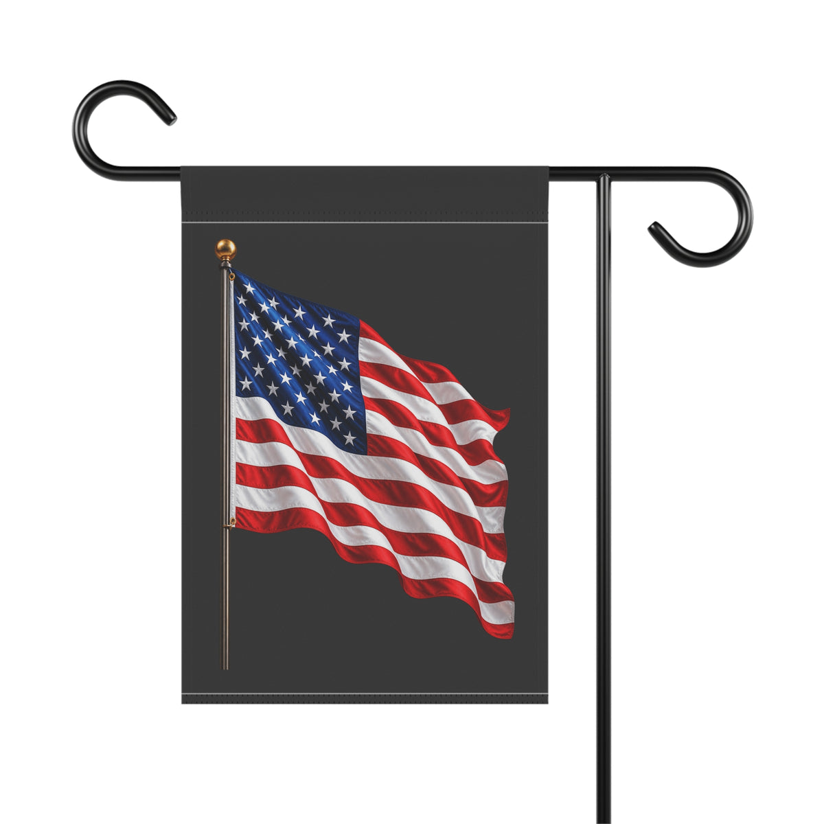 SatsandStripes.com Stars & Stripes in the Breeze – 12" x 18" American Flag Patriotic Garden Flag