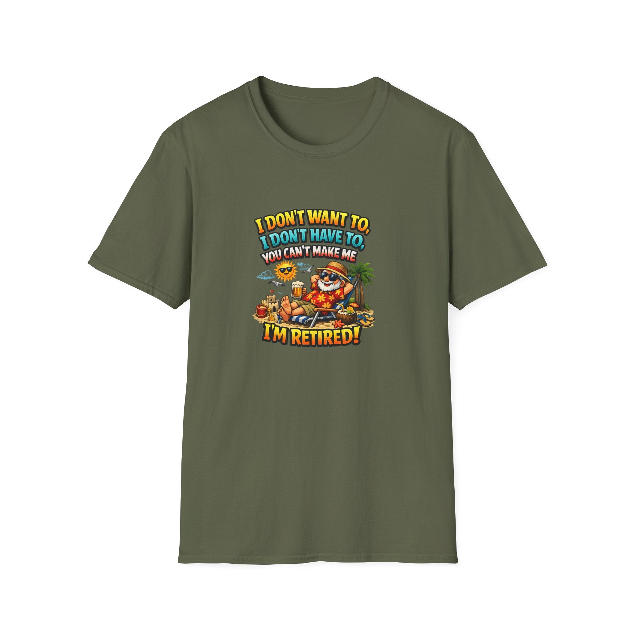 Funny Retirement Shirt I'm Retired Tee Humorous Retired Gift Retirement Party Gift Dad Grandpa Retirement Tee 8 colors 100% cotton