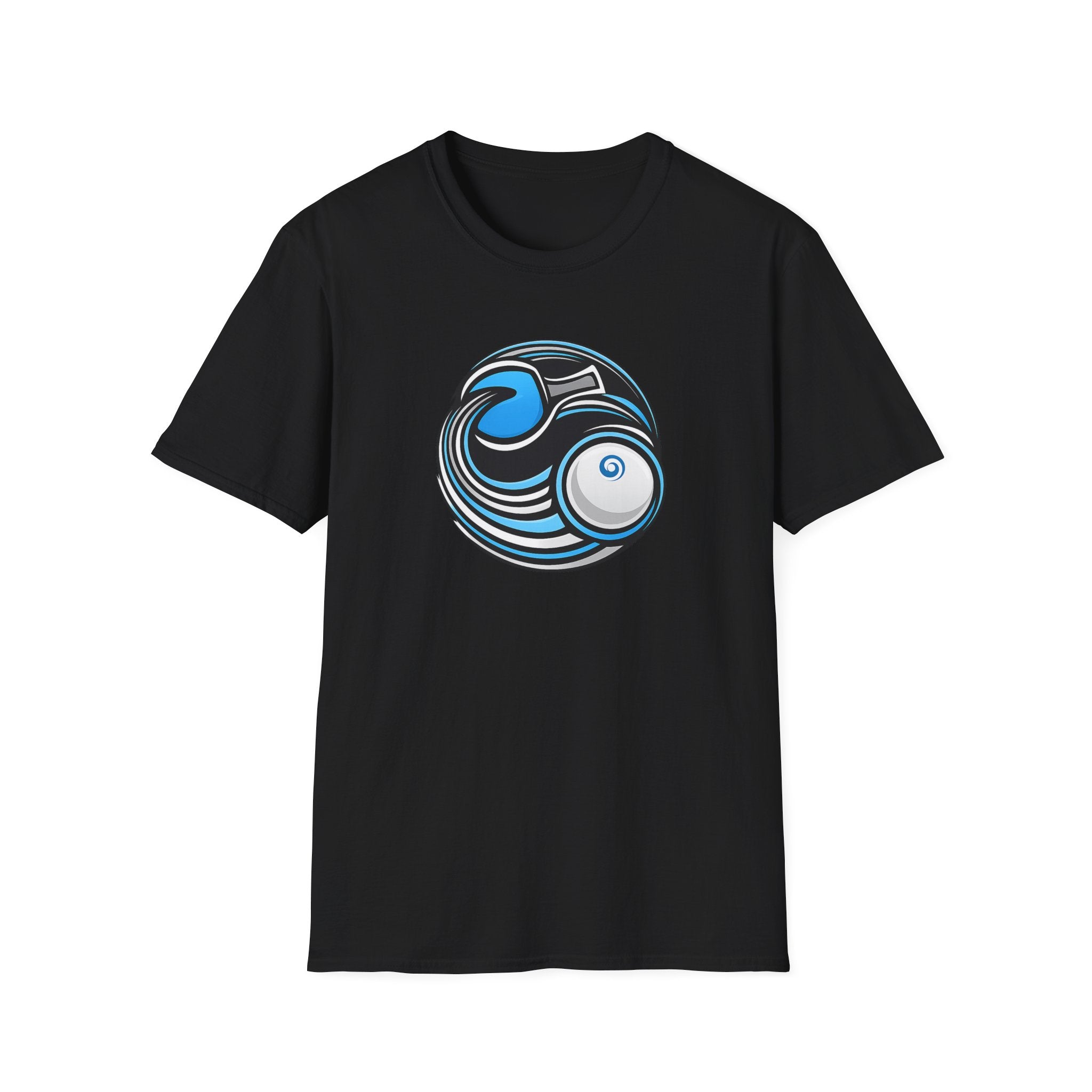 Table Tennis Paddle Spin T-Shirt Ping Pong Player Shirt Modern Table Tennis Graphic Tee 5 colors 100% cotton
