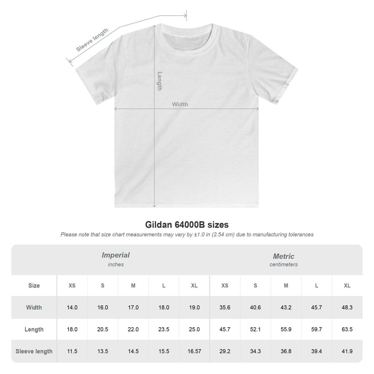 SatsandStripes.com Future Bitcoiner Youth SoftStyle T-Shirt – Bitcoin Kids Tee, Crypto Gift Shirt Gildan 64000B Size Chart