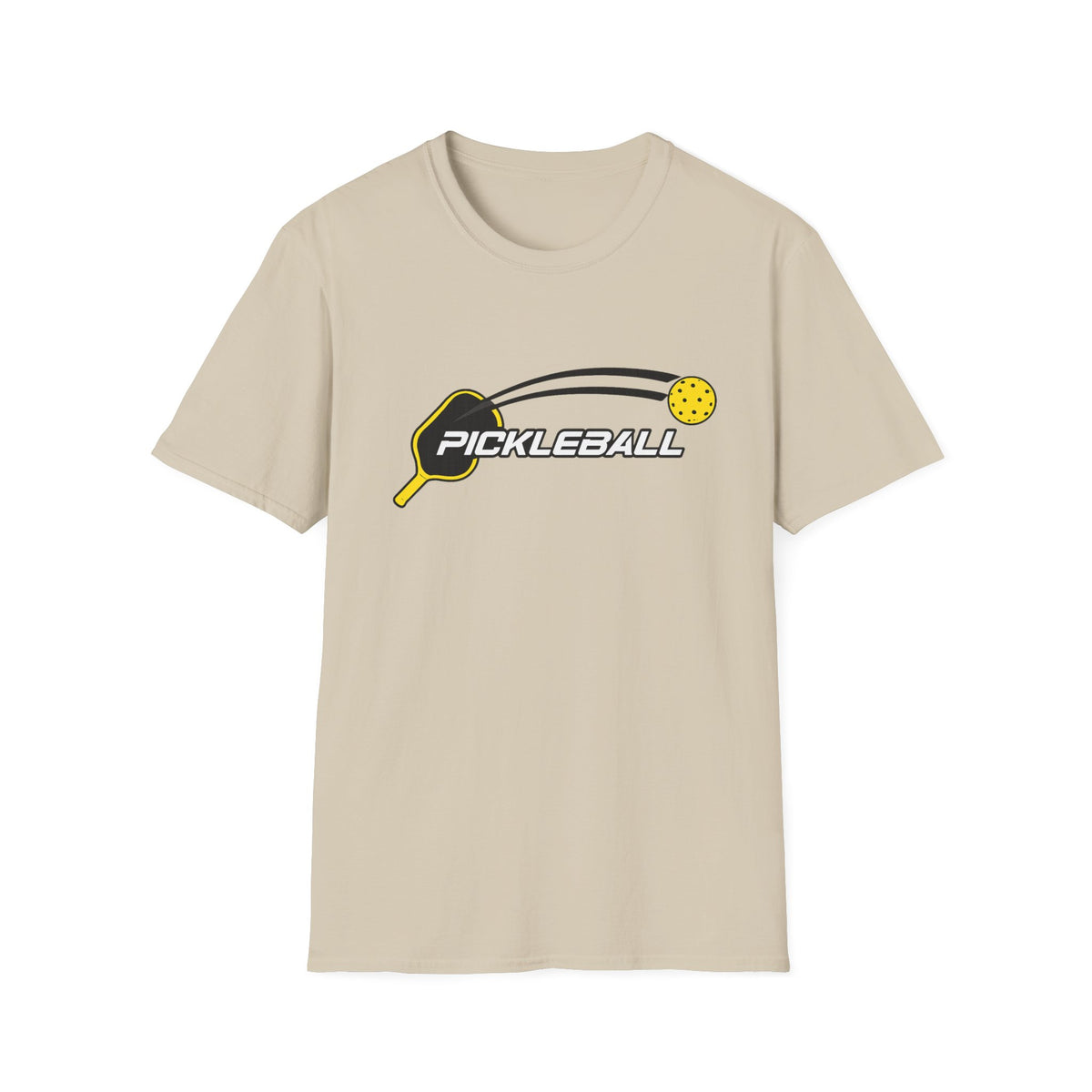 Sats and Stripes Pickleball T-Shirt for Players and Court Legends Pickleball Gift Court Life Sand