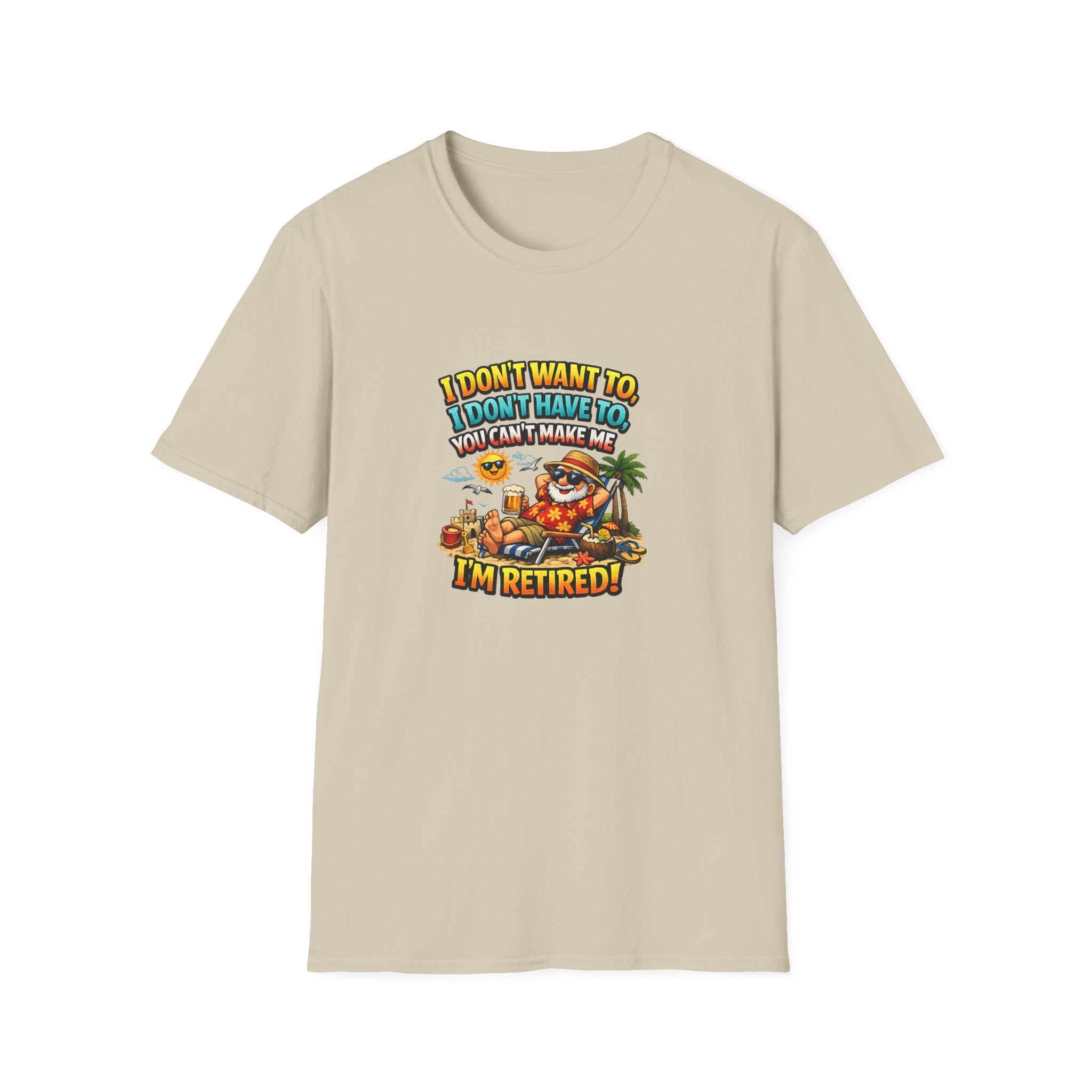 Funny Retirement Shirt I'm Retired Tee Humorous Retired Gift Retirement Party Gift Dad Grandpa Retirement Tee 8 colors 100% cotton