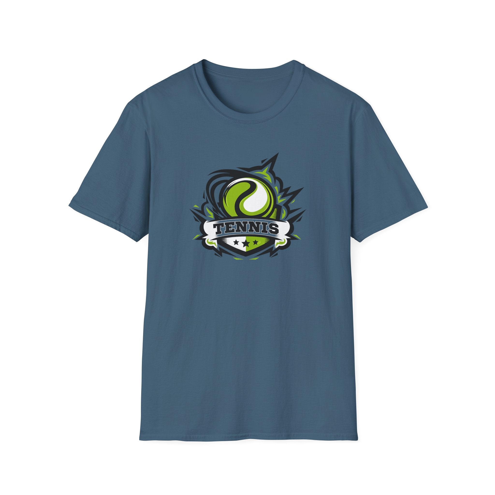 Tennis Grafik T-Shirt Sportliches Tennis Shirt für Spieler & Fans Athletisches Tennis T-Shirt Geschenk für Tennisliebhaber 7 Farben 100% Baumwolle
