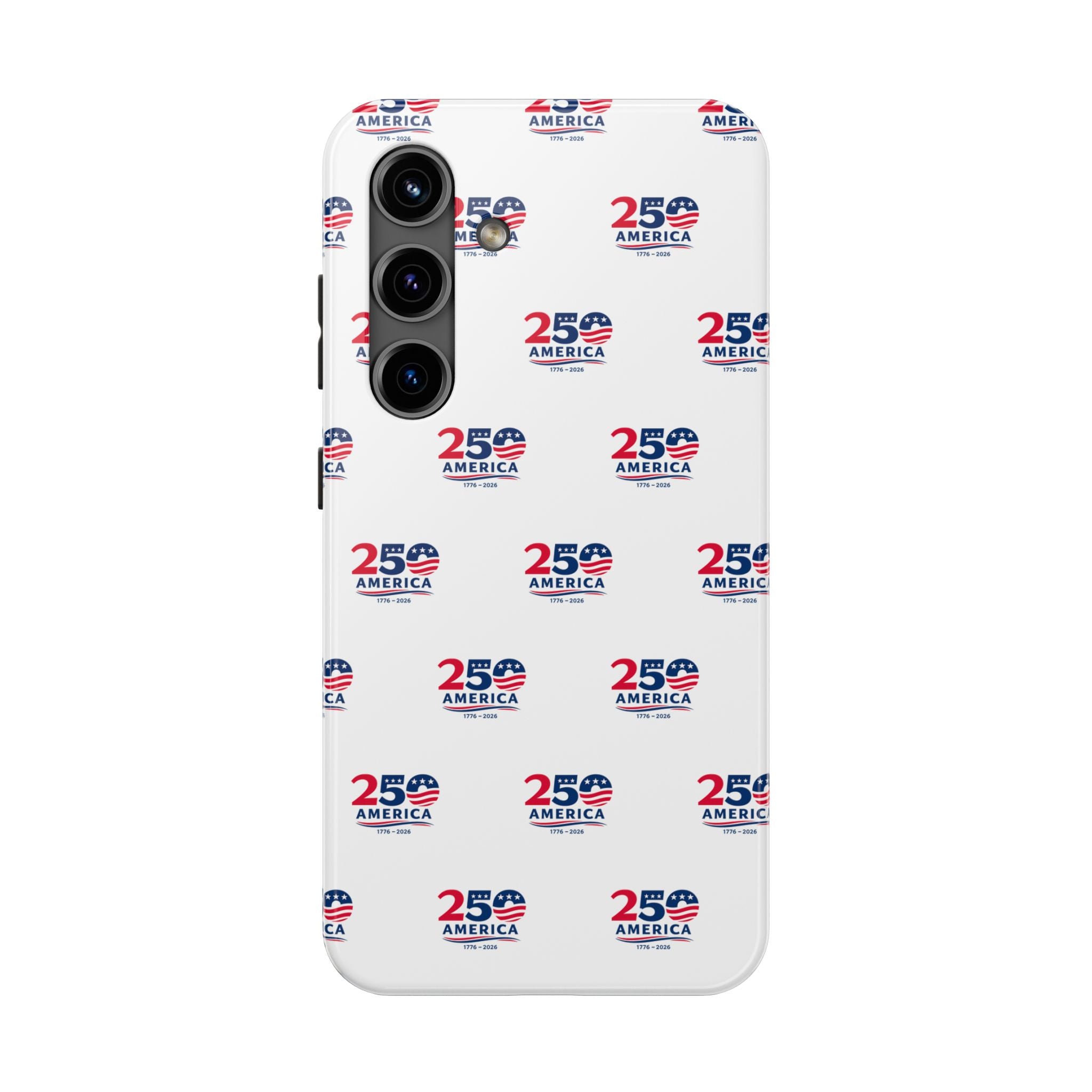 America 250 Robuste Handyhülle Patriotische USA 1776-2026 iPhone Samsung Hülle Glänzender Schutz Vierter Juli Handyhülle