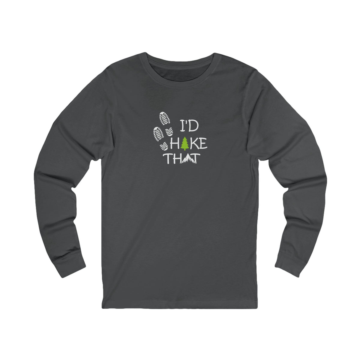I'd Hike That Shirt Wander-Liebhaber T-Shirt Outdoor-Abenteuer-Shirt Natur-Wanderer-Geschenk Wanderwege-Liebhaber-Shirt 7 Farben 100% Baumwolle