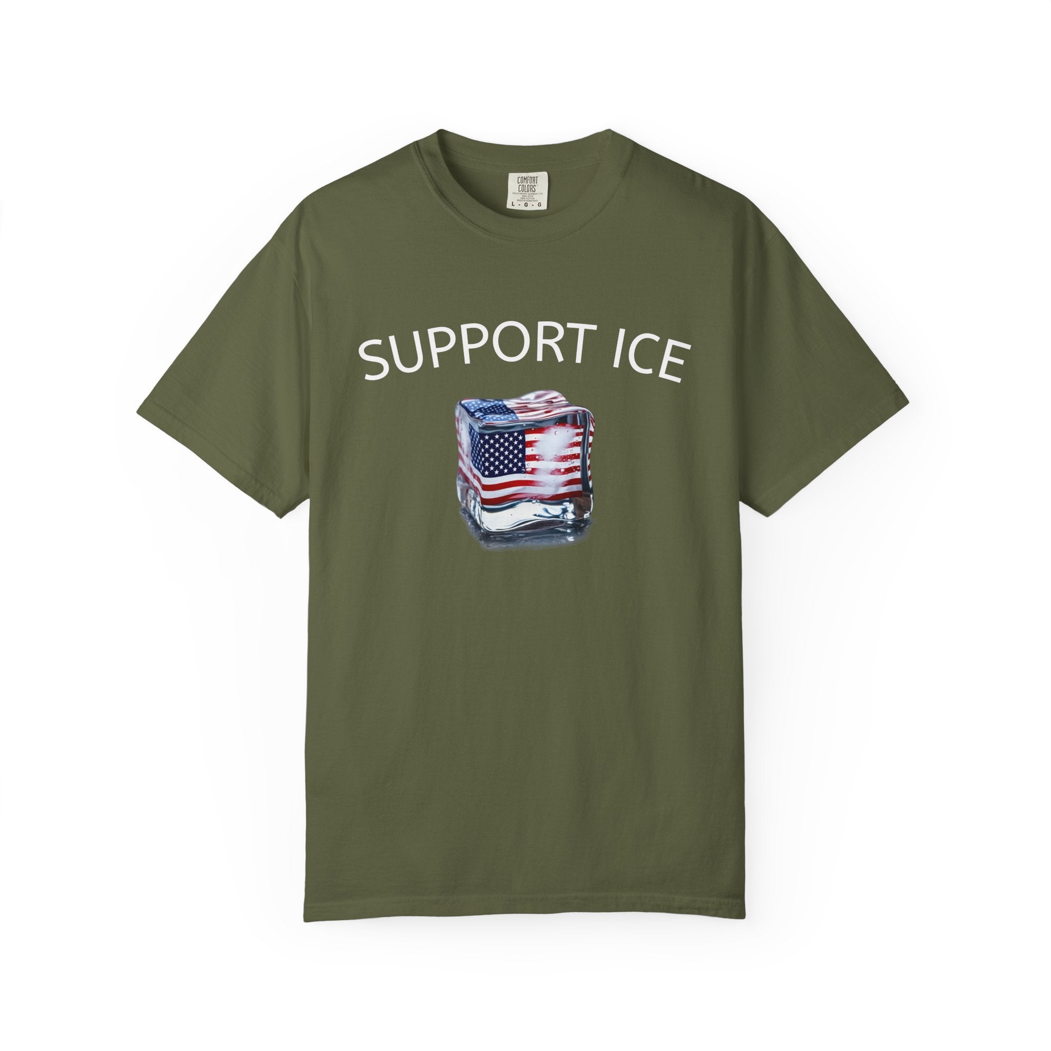 Support ICE Hemd Patriotisches T-Shirt Strafverfolgung Pro Polizei Bekleidung Freiheitsunterstützung Hemd USA Stolz T-Shirt 9 Farben 100% Baumwolle