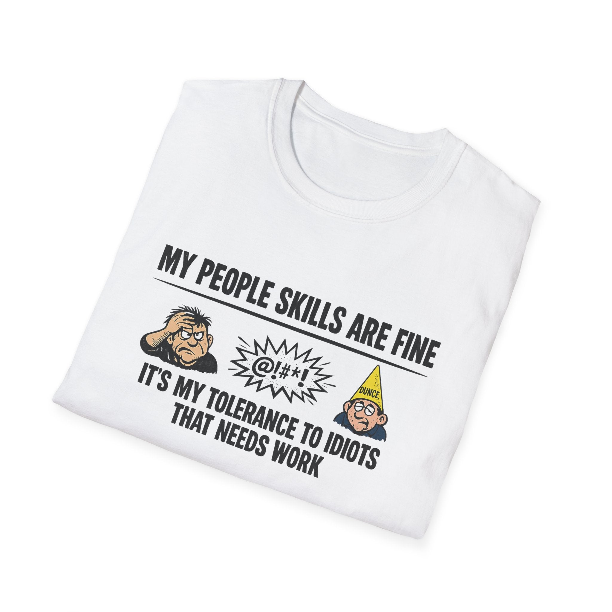 Funny People Skills Shirt My People Skills Are Fine TShirt Sarcastic Humor Tee Adult Humor Graphic Tee 9 colors 100% cotton
