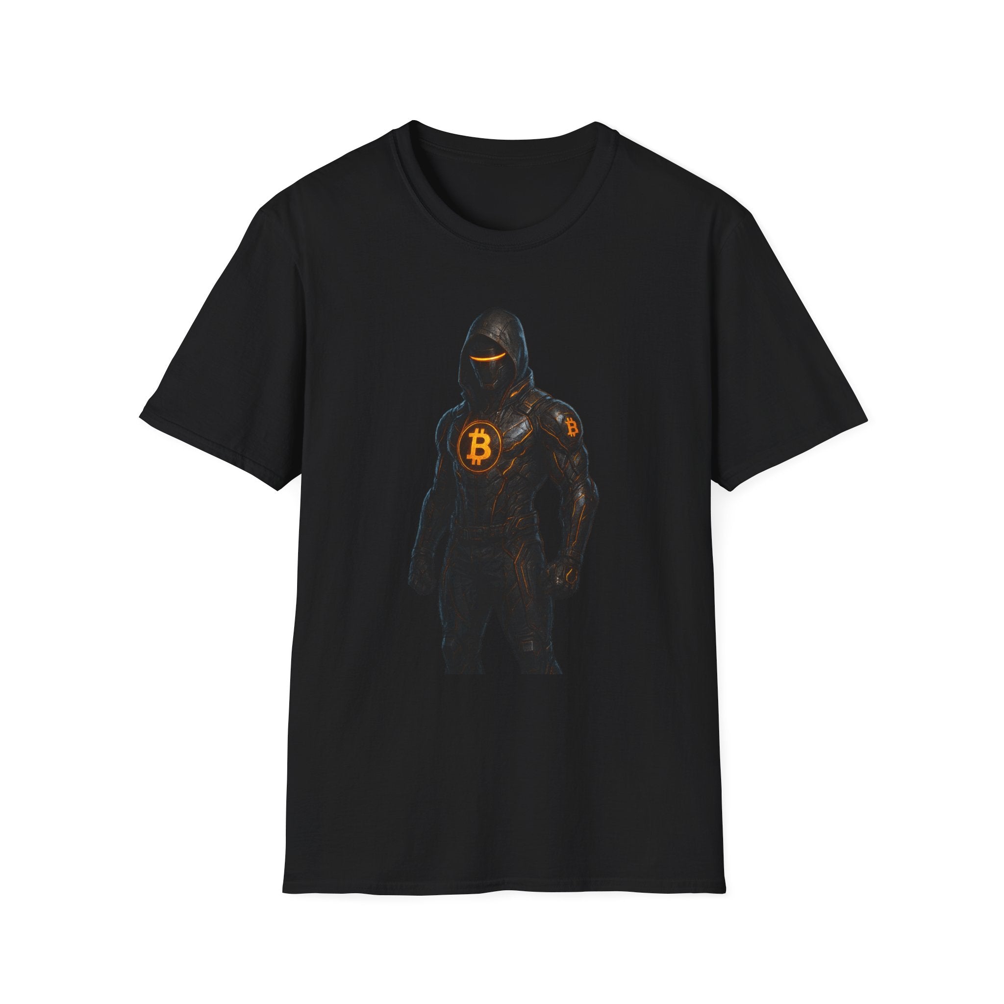 Bitcoin Warrior T-Shirt Dezentraler Verteidiger 2 Farben 100% Baumwolle