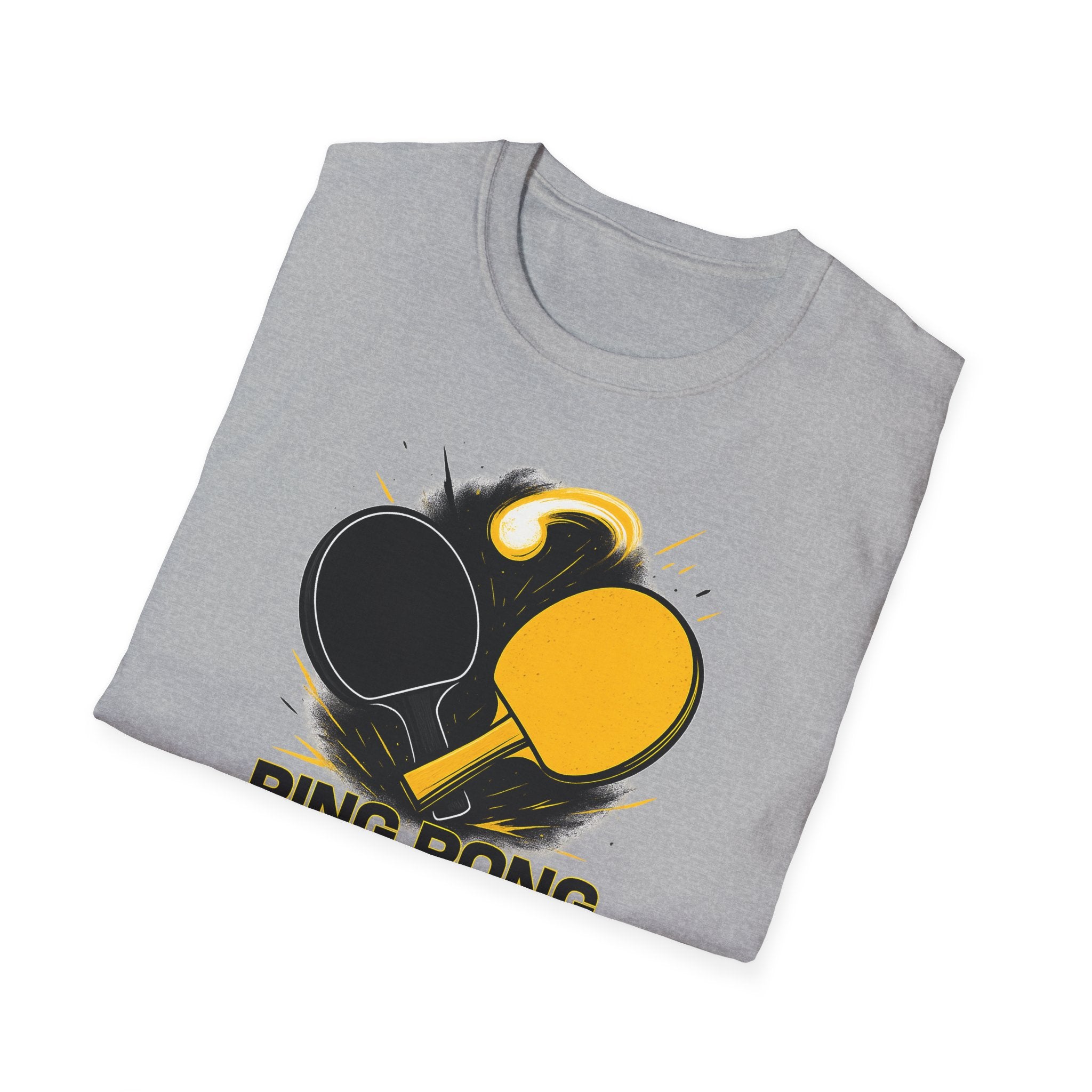 Ping Pong Fury Graphic Tee Bold Table Tennis Style & Premium Comfort 2 colors 100% cotton