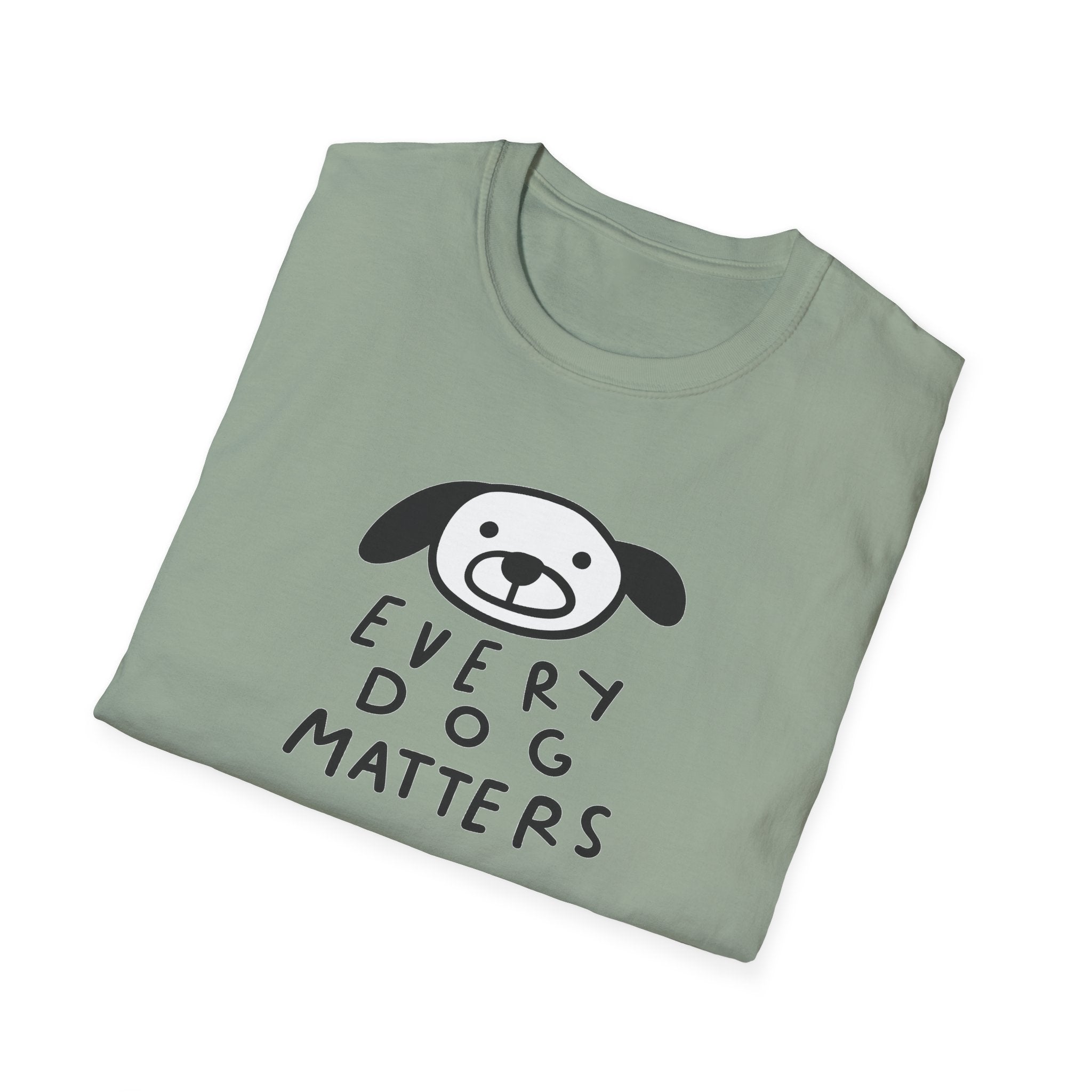 Every Dog Matters TShirt Cute Dog Lover Shirt Rescue & Adoption Tee Animal Lover Gift Pet Lover Top 7 colors 100% cotton
