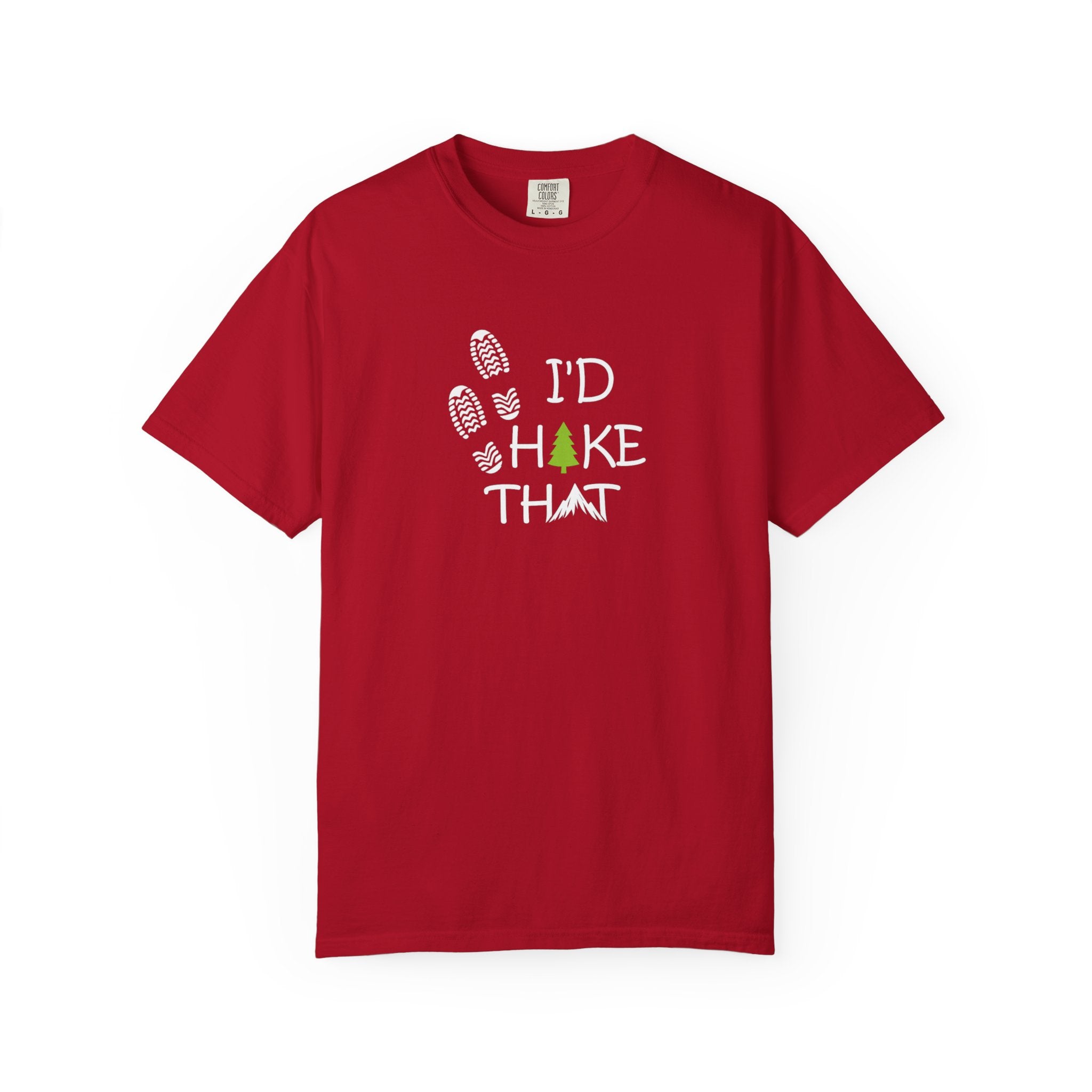 I'd Hike That Shirt Outdoor Lover Gift Camping Shirt Nature Graphic Tee Trail Shirt Adventure T-Shirt 7 colors 100% cotton