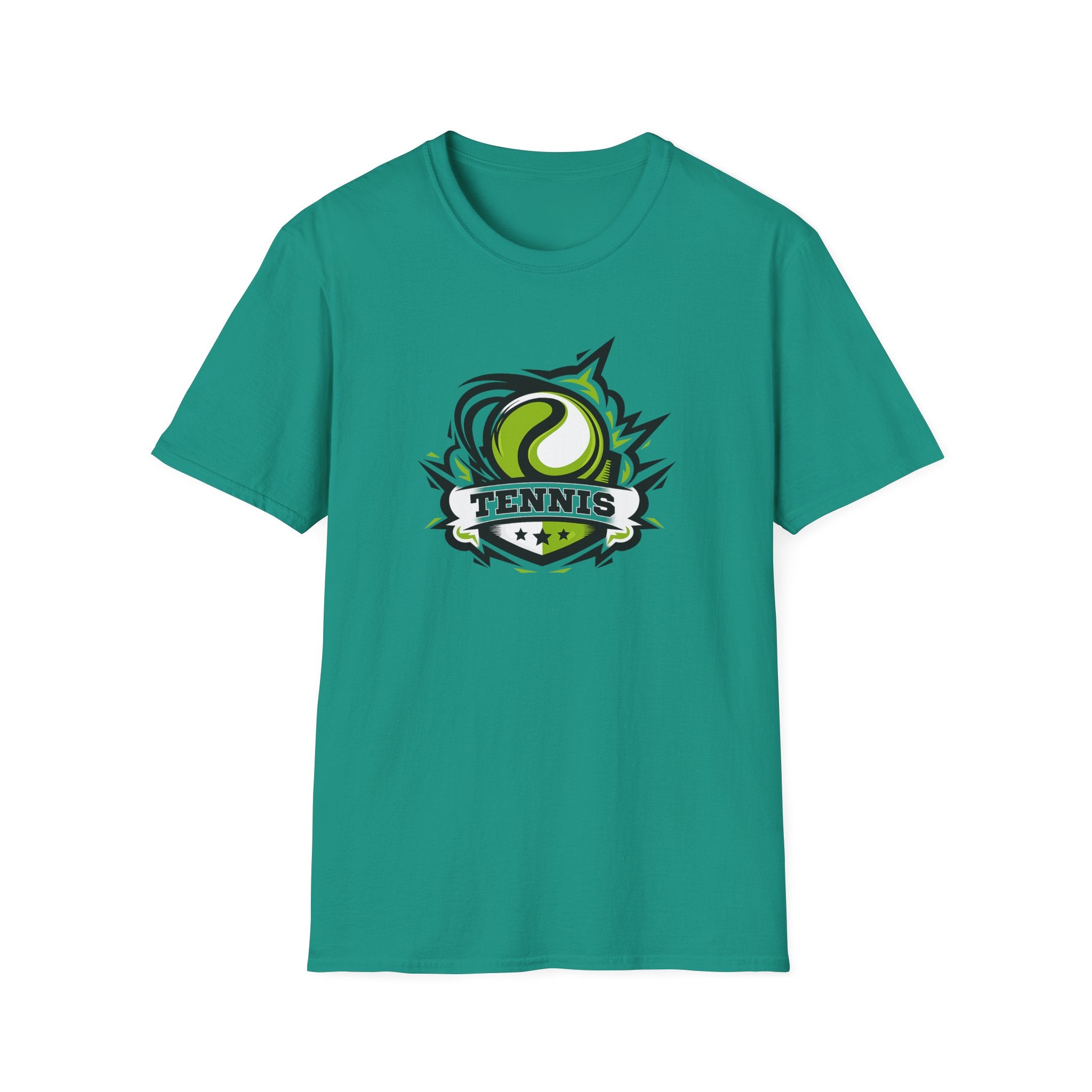 Tennis Grafik T-Shirt Sportliches Tennis Shirt für Spieler & Fans Athletisches Tennis T-Shirt Geschenk für Tennisliebhaber 7 Farben 100% Baumwolle