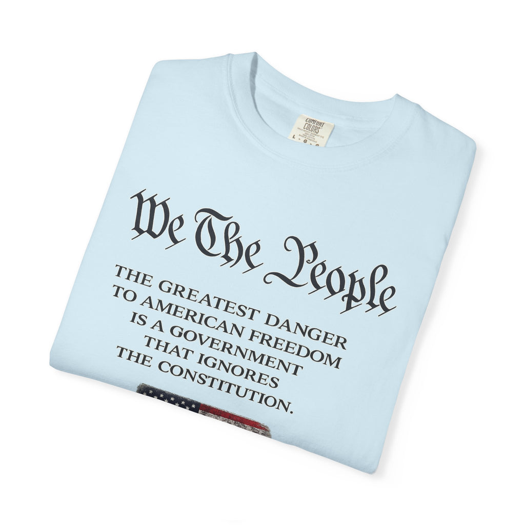 We The People Shirt Patriotic Constitution Tee Freedom USA Flag T-Shirt American Liberty Graphic Tee 3 colors 100% cotton