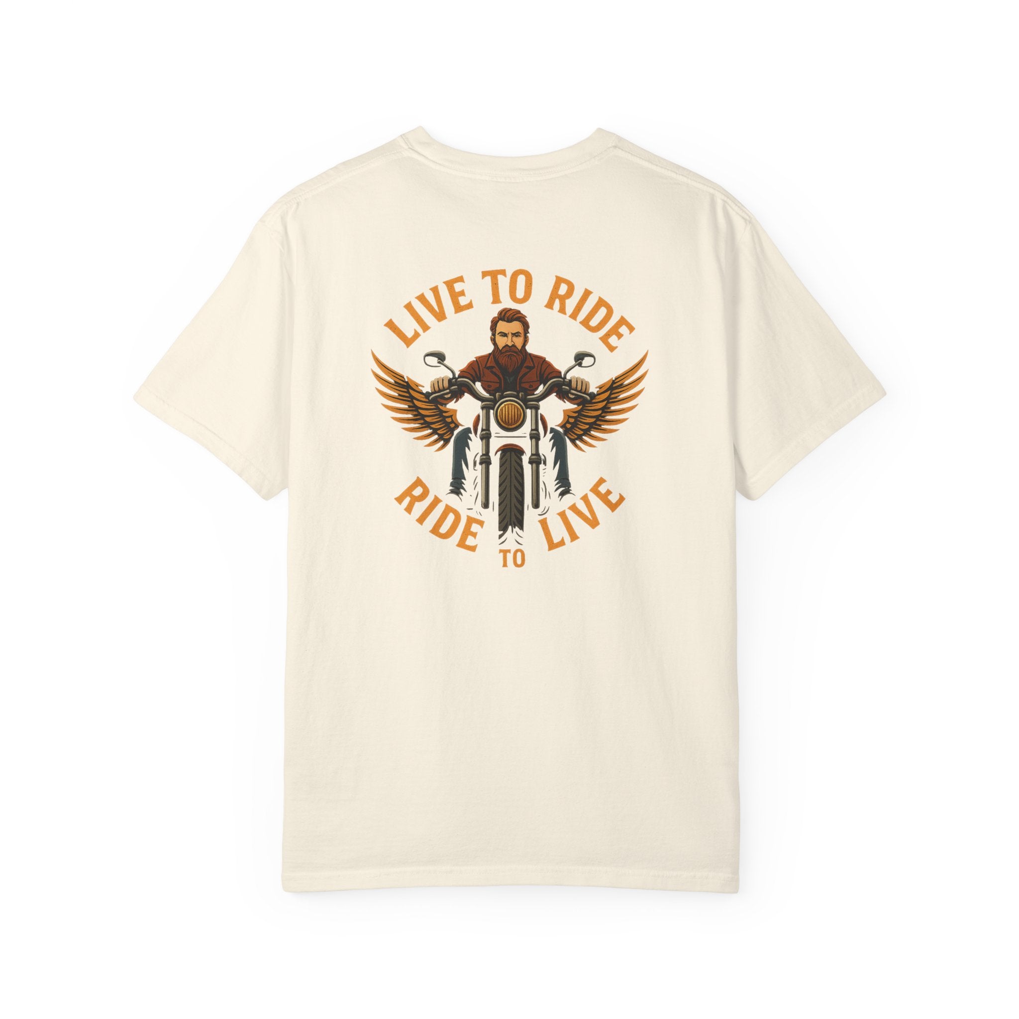 Live to Ride Ride to Live Biker T-Shirt Vintage Motorcycle Rider Graphic Tee Gift for Bikers 4 colors 100% cotton