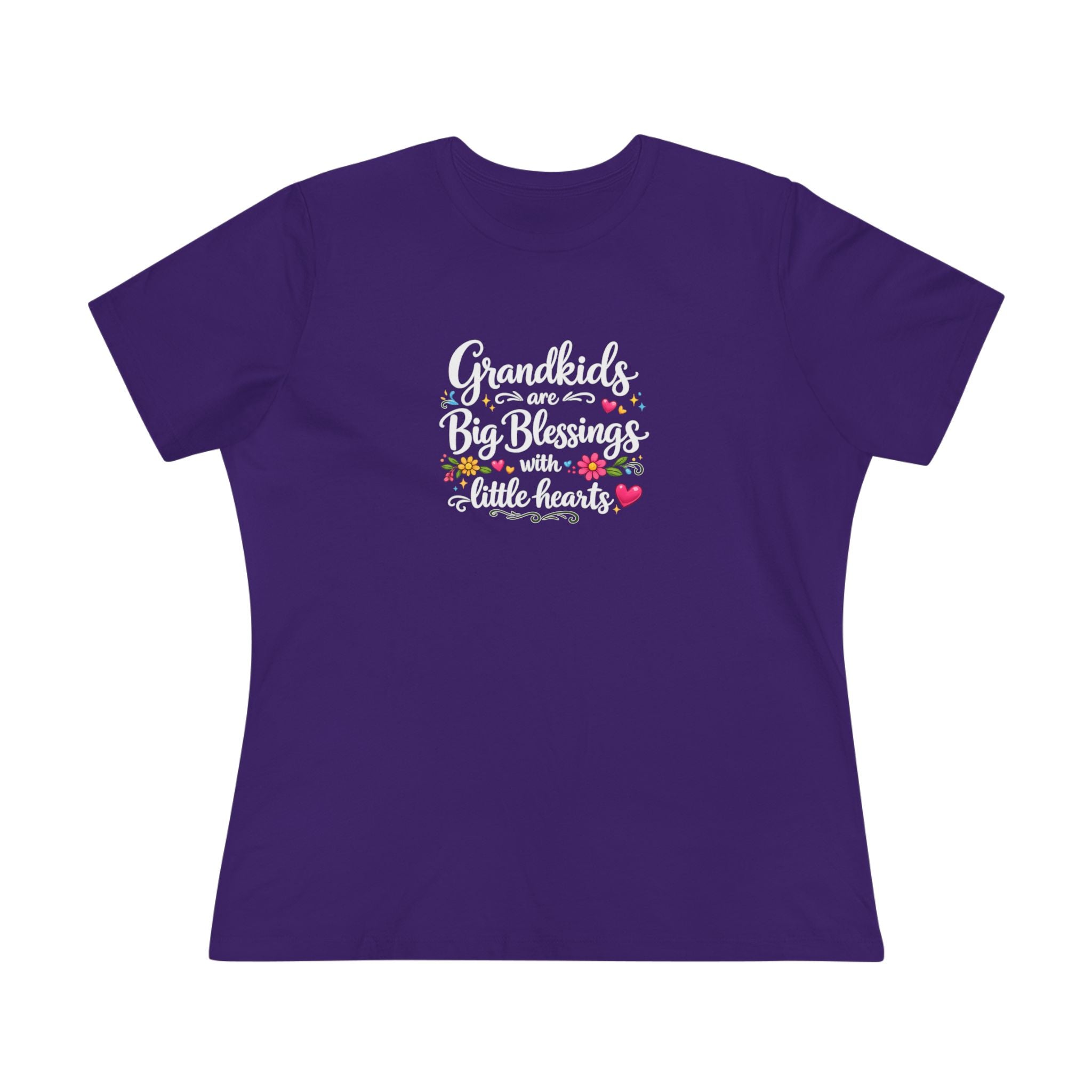 Grandkids Are Big Blessings Shirt Grandma Gift Shirt Womens Grandma Tee Nana Mimi Gift 6 colors 100% cotton