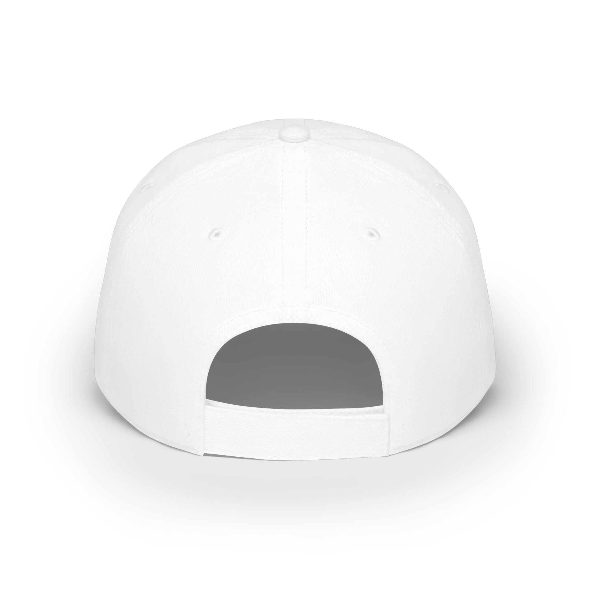 Sats and Stripes Bitcoin Sunburst Baseball Cap Wite back view