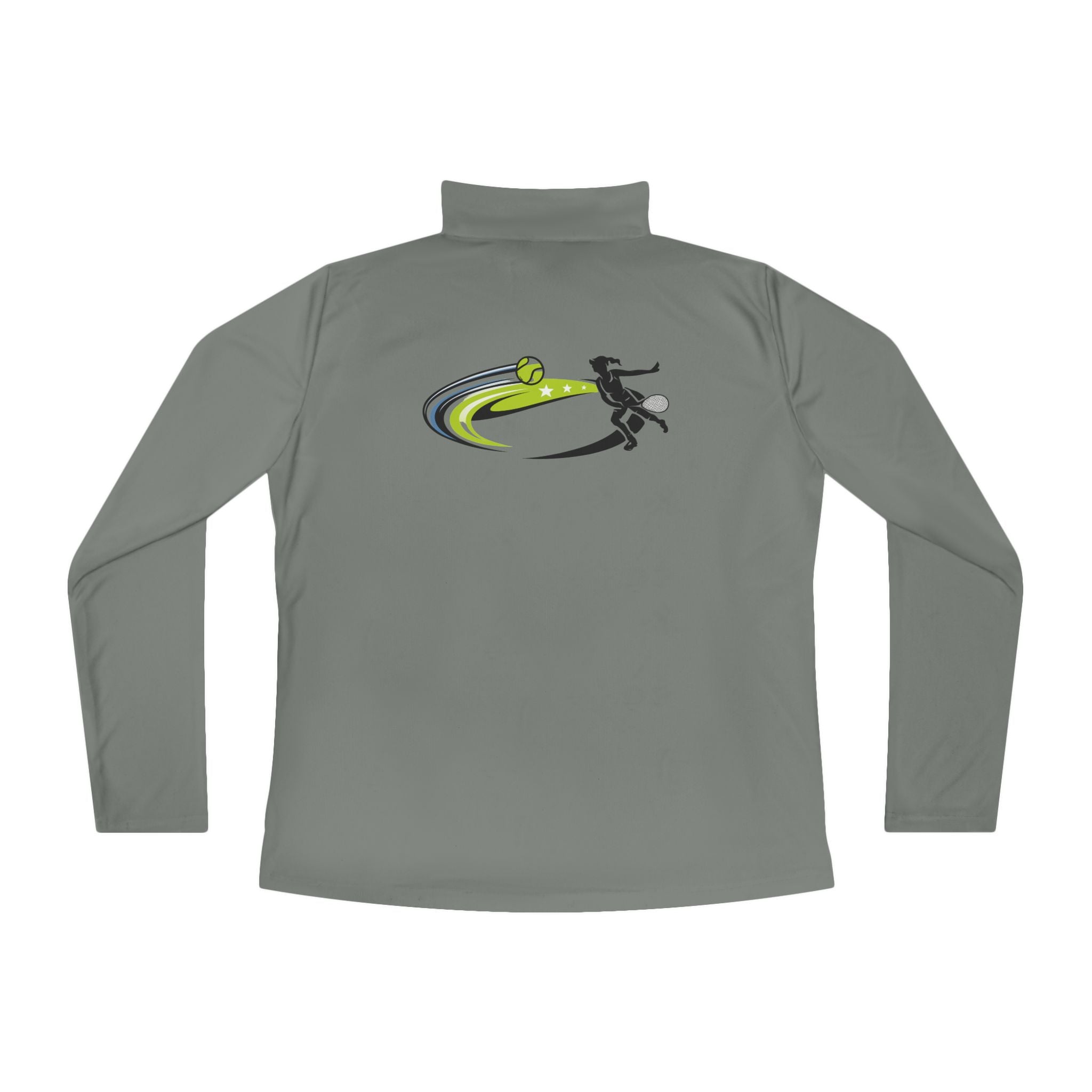 Women's Tennis Lightweight Quarter-Zip Athletic Pullover Moisture-Wicking Performance Jacket 4 colors 100% polyester