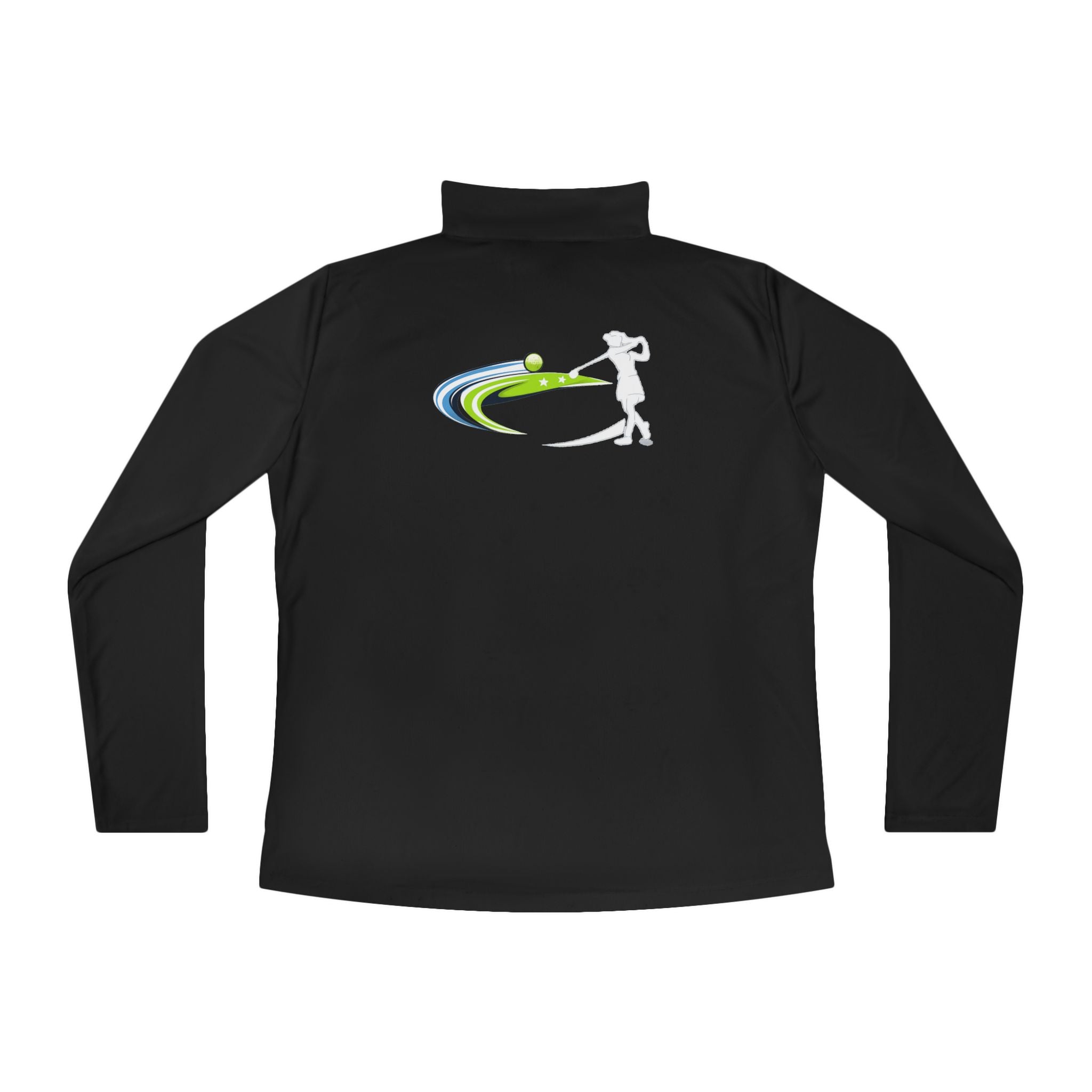 Women's Golf Lightweight Quarter-Zip Athletic Pullover Moisture-Wicking Performance Jacket 4 colors 100% polyester
