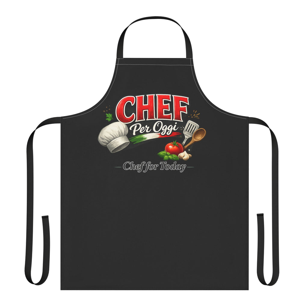 Italian Chef Per Oggi Apron Chef for Today Kitchen Apron Gift for Home Chef Italian Cooking Gift