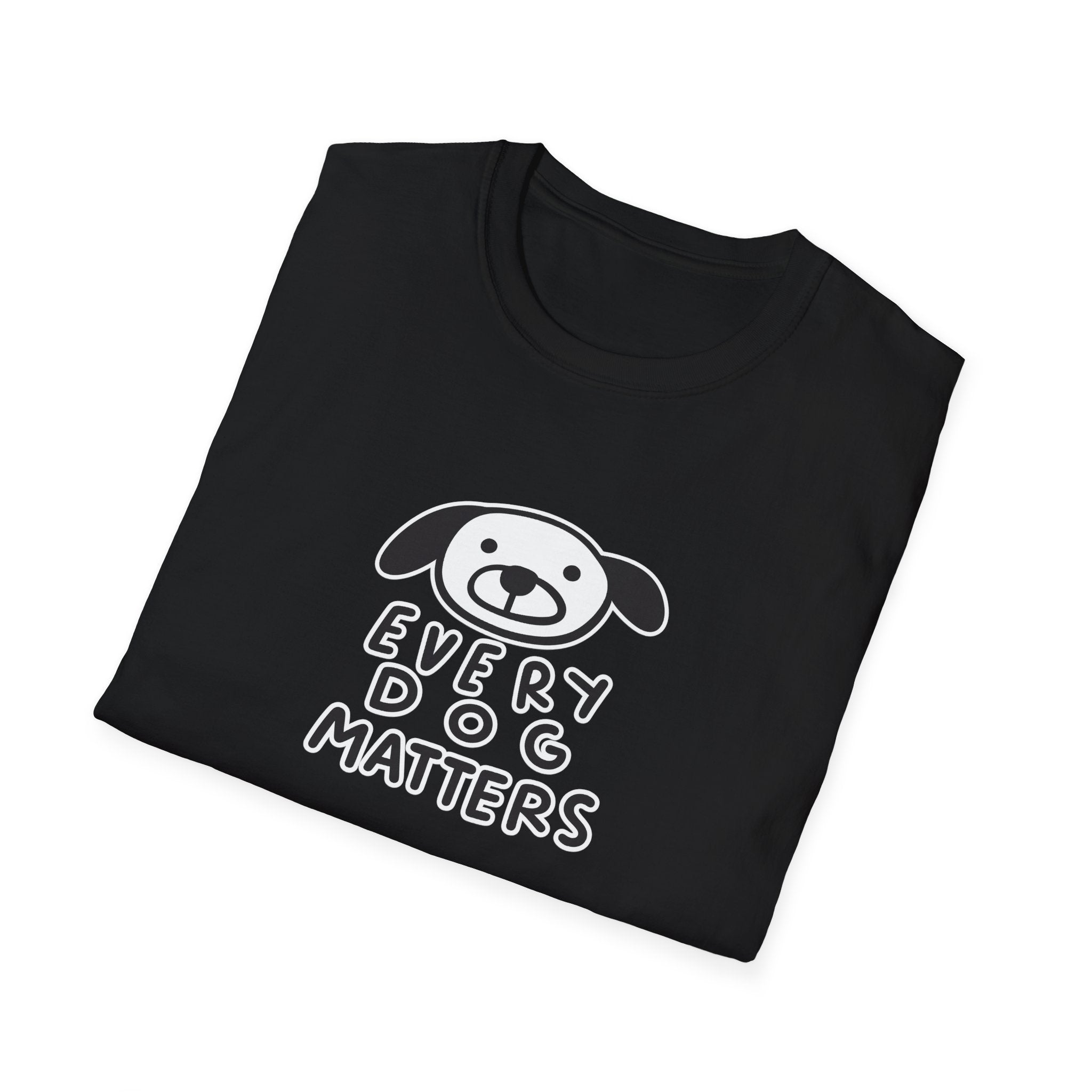 Every Dog Matters TShirt Cute Dog Lover Shirt Rescue & Adoption Tee Animal Lover Gift Pet Lover Top 7 colors 100% cotton