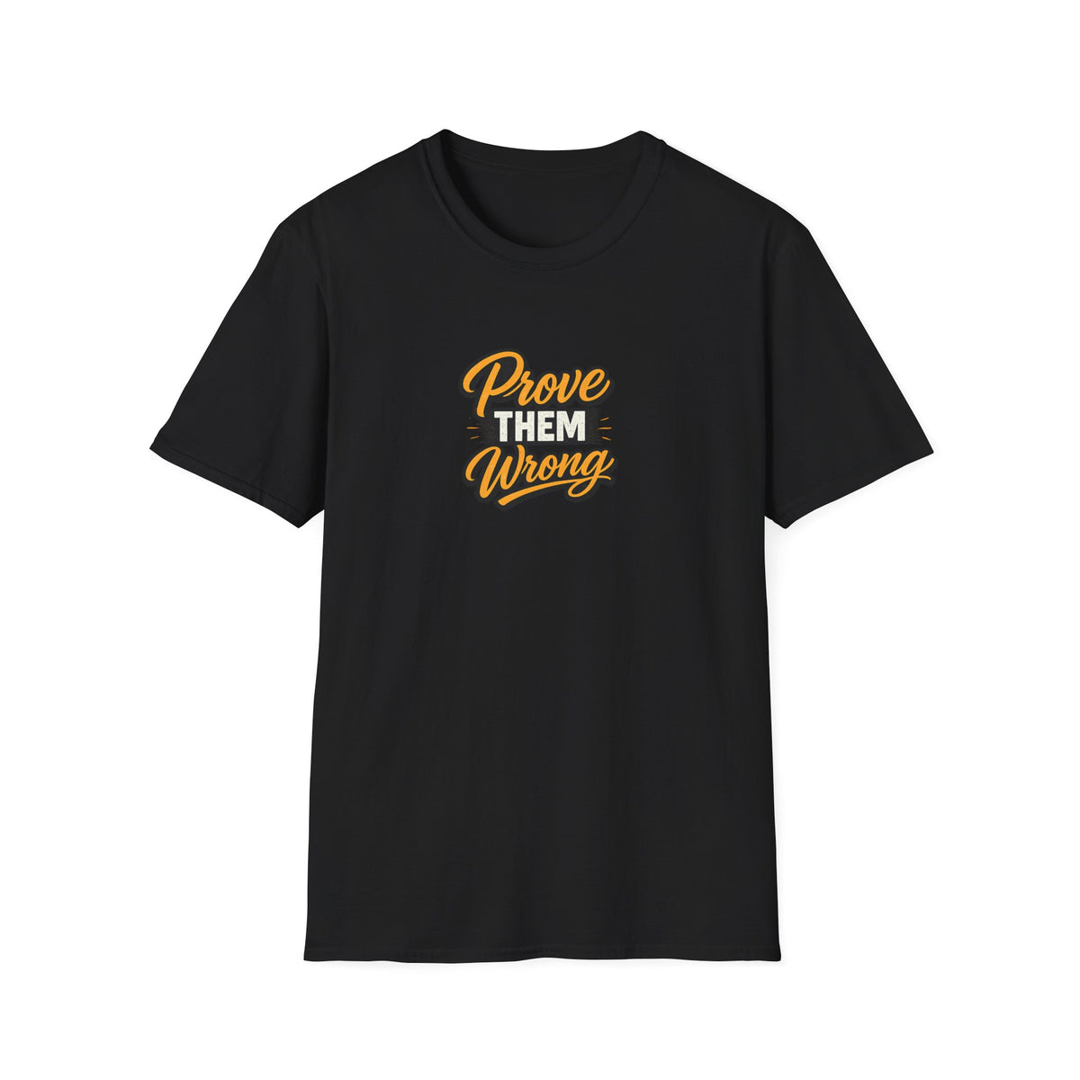 SatsandStripes.com Wrong Motivational T-Shirt Inspirational Quote Tee Success Mindset Shirt Gift for Entrepreneurs Black