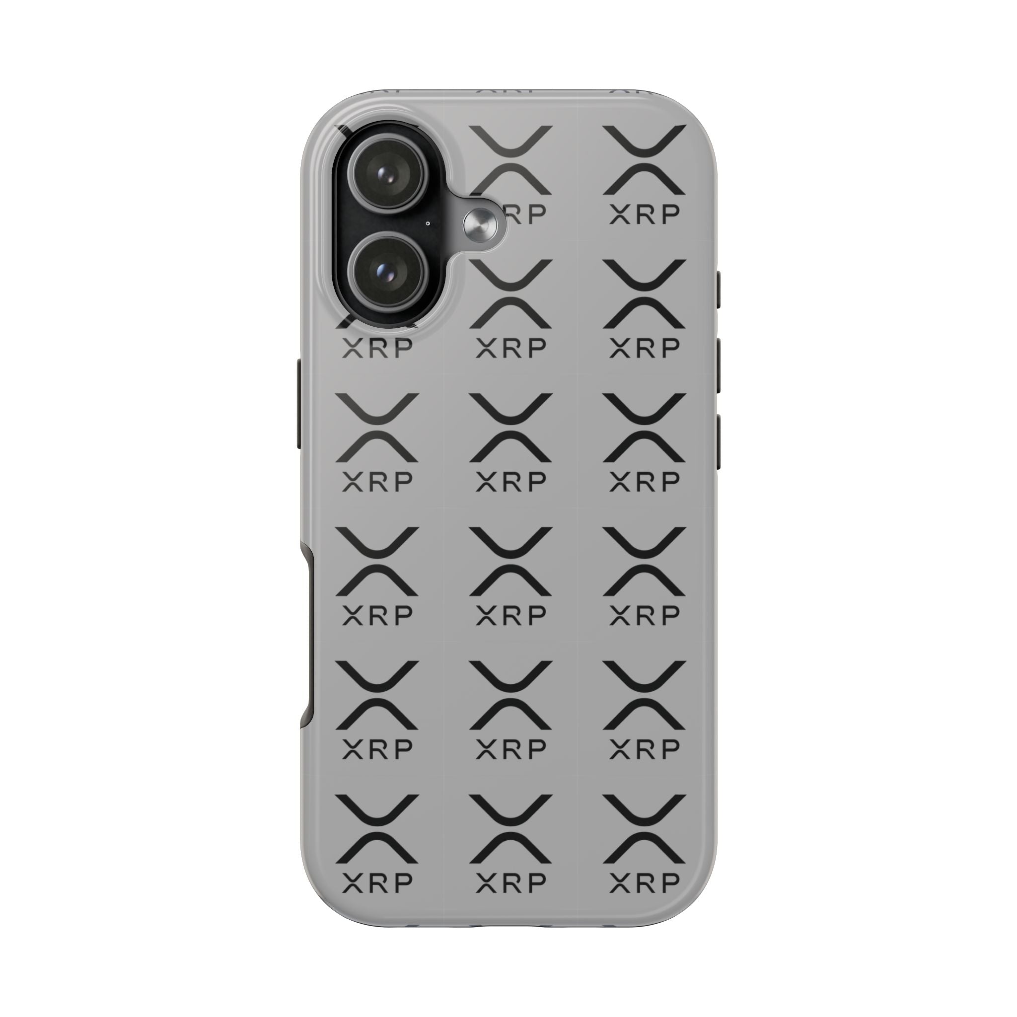 XRP Tough Phone Case Crypto iPhone Samsung Case Glossy Protective Phone Cover Modern Ripple Pattern Case