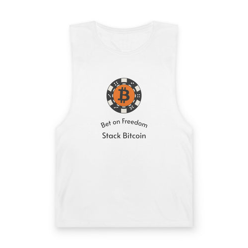 Bet on Freedom Stack Bitcoin T-Shirt – Krypto-Confidence trifft klassischen Coolness-Tee – 100 % Baumwolle