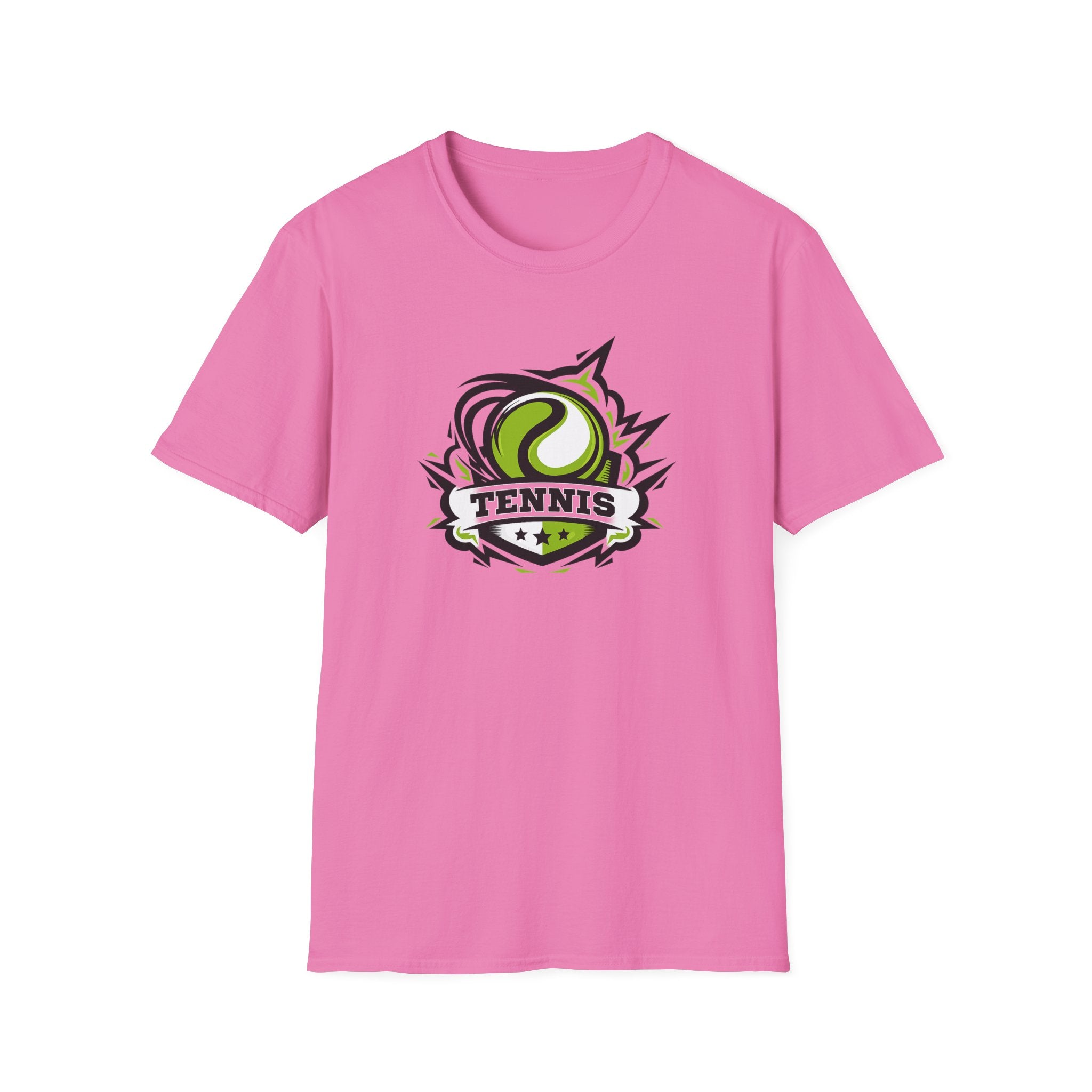 Tennis Grafik T-Shirt Sportliches Tennis Shirt für Spieler & Fans Athletisches Tennis T-Shirt Geschenk für Tennisliebhaber 7 Farben 100% Baumwolle