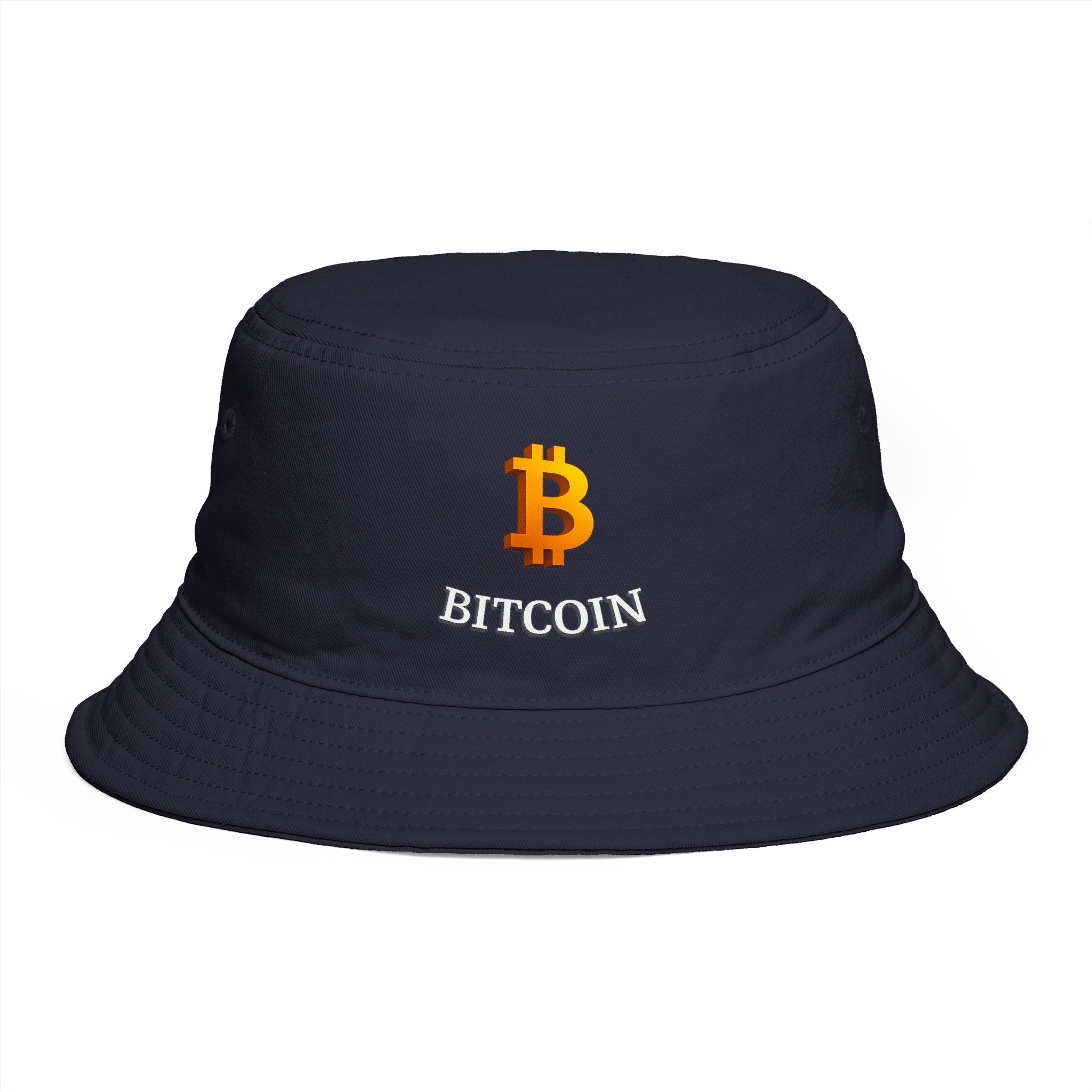 Bitcoin Fischerhut BTC Krypto Hut Streetwear Cap für Bitcoin Fans & Trader 7 Farben 100% Baumwolle