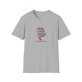Table Tennis Club Shirt Spin, Chop, Angle, Loop Ping Pong Tee for Players & Fans 4 colors 100% cotton