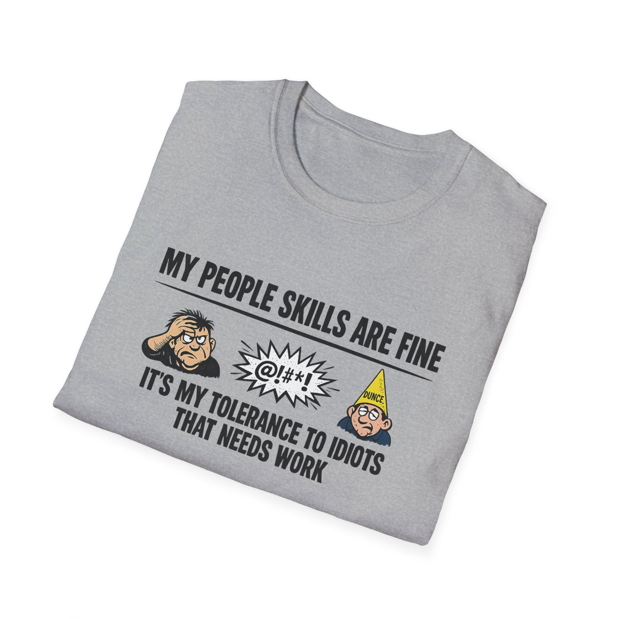 Funny People Skills Shirt My People Skills Are Fine TShirt Sarcastic Humor Tee Adult Humor Graphic Tee 9 colors 100% cotton
