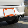 Fueled by Bitcoin Gains Metal License Plate Frame for Crypto Enthusiasts