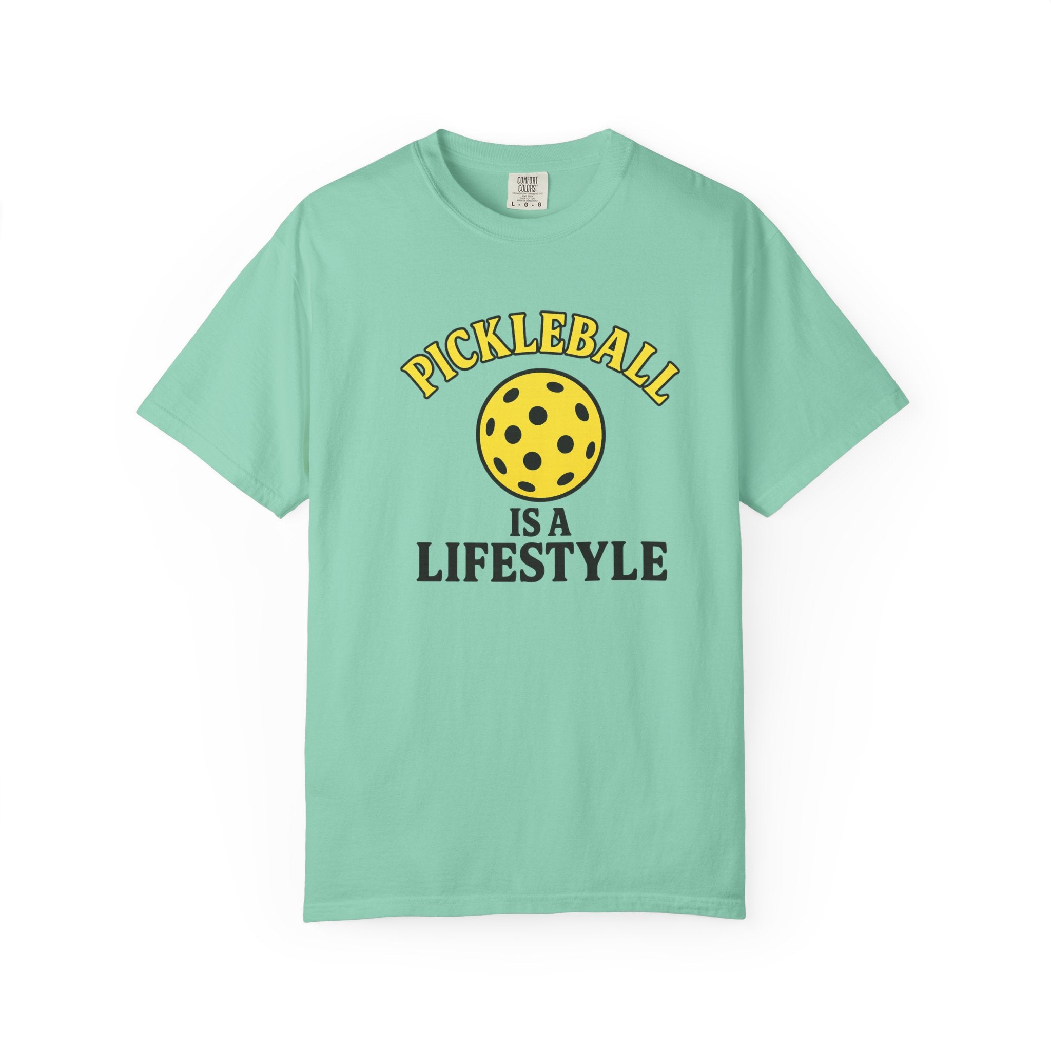 Pickleball Is Life Tee Bold Retro Pickleball Shirt for Players Who Live the Game 10 colors 100% cotton