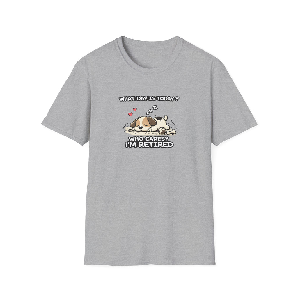 Who Cares I'm Retired Tee Cute Retirement Gift New Retiree Humor Shirt Men-Women Retirement Present 8 colors 100% cotton