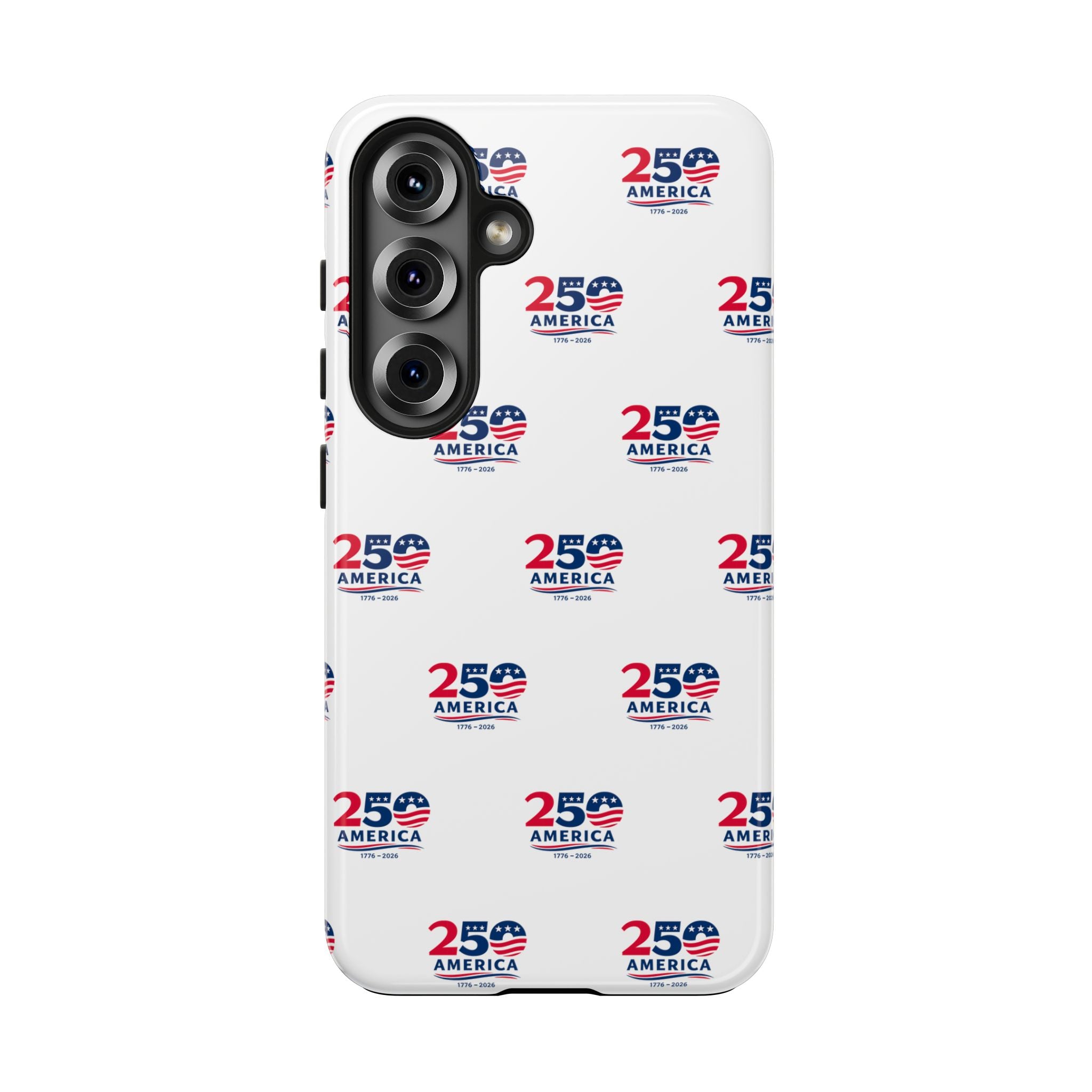 America 250 Robuste Handyhülle Patriotische USA 1776-2026 iPhone Samsung Hülle Glänzender Schutz Vierter Juli Handyhülle