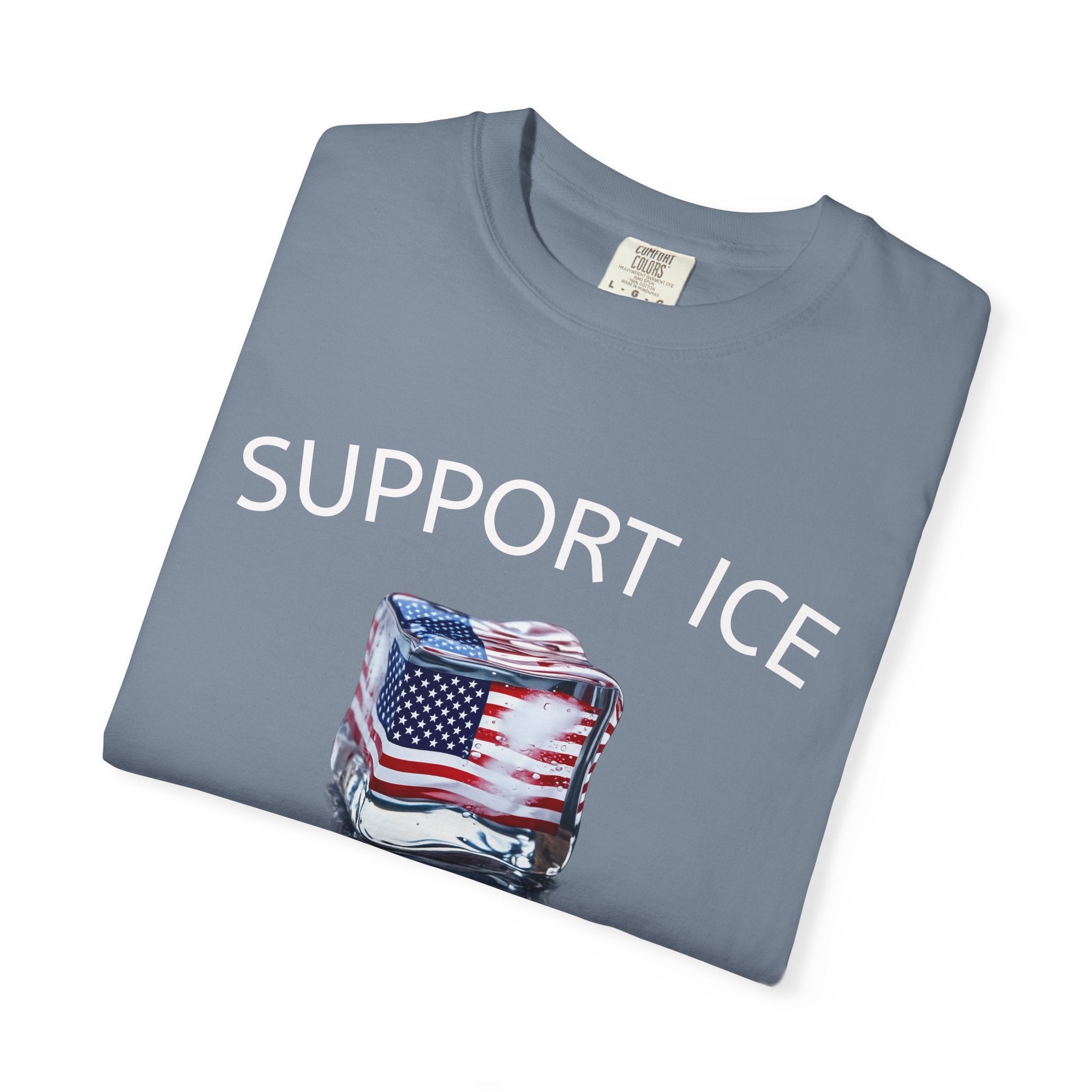Support ICE Shirt Patriotic Law Enforcement Tee Pro Police Apparel Freedom Support Shirt USA Pride Tee 9 colors 100% cotton