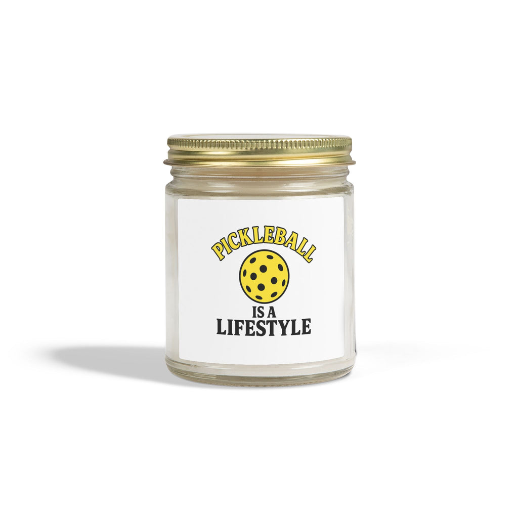 SatsandStripes.com Pickleball Is a Lifestyle Candle Coconut Apricot Wax Eco-Friendly and Non-Toxic 4oz or 9oz size 9 scents