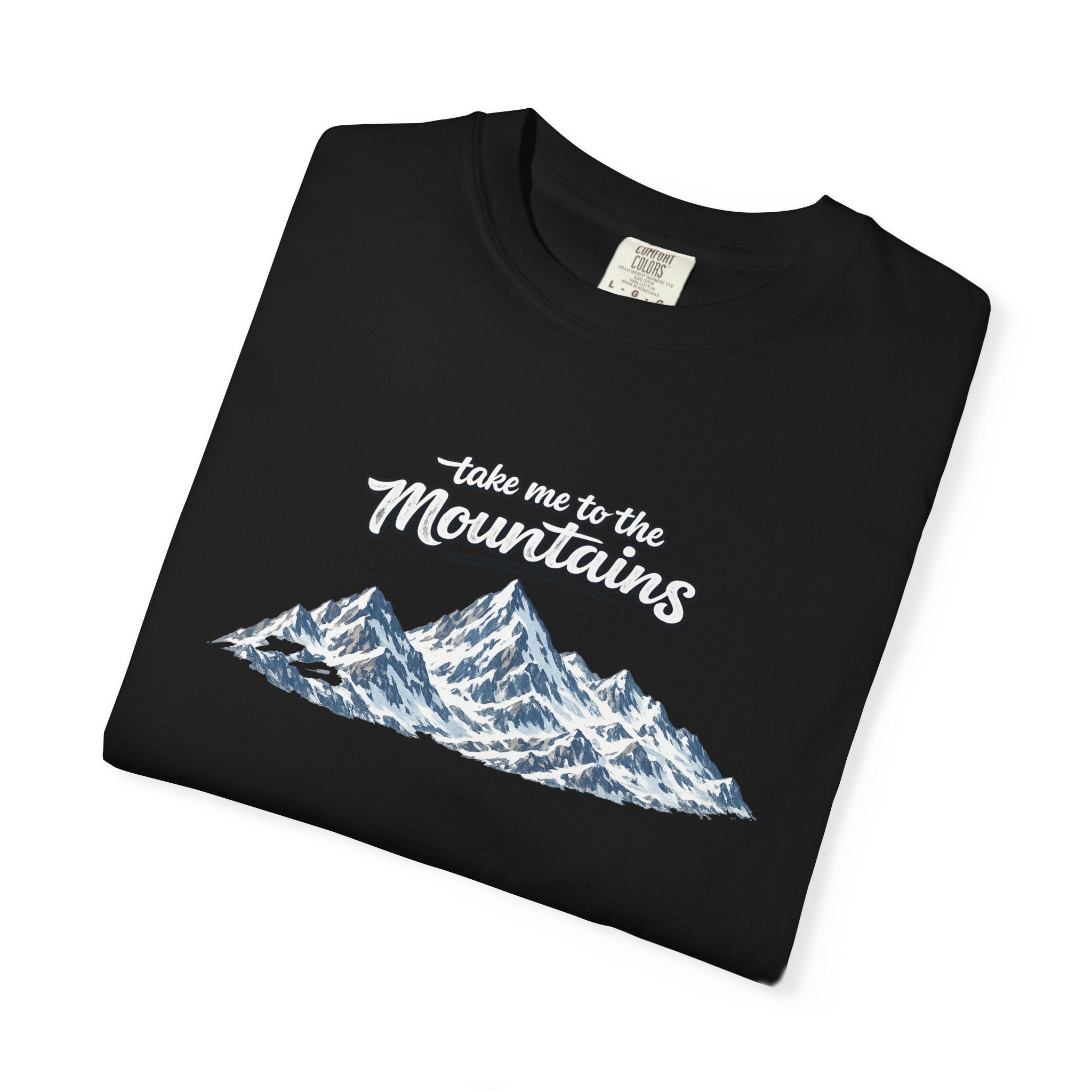 Take Me to the Mountains Shirt Rustic Mountain Tee Hiking Nature Lover Gift Outdoor Adventure T-Shirt 7 colors 100% cotton