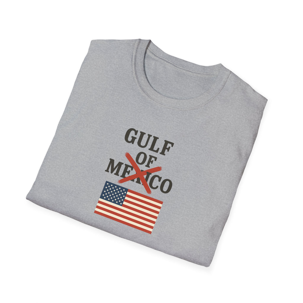 This Patriotic Message Loud and Clear Gulf of Mexico NO MORE 4 colors 100% cotton