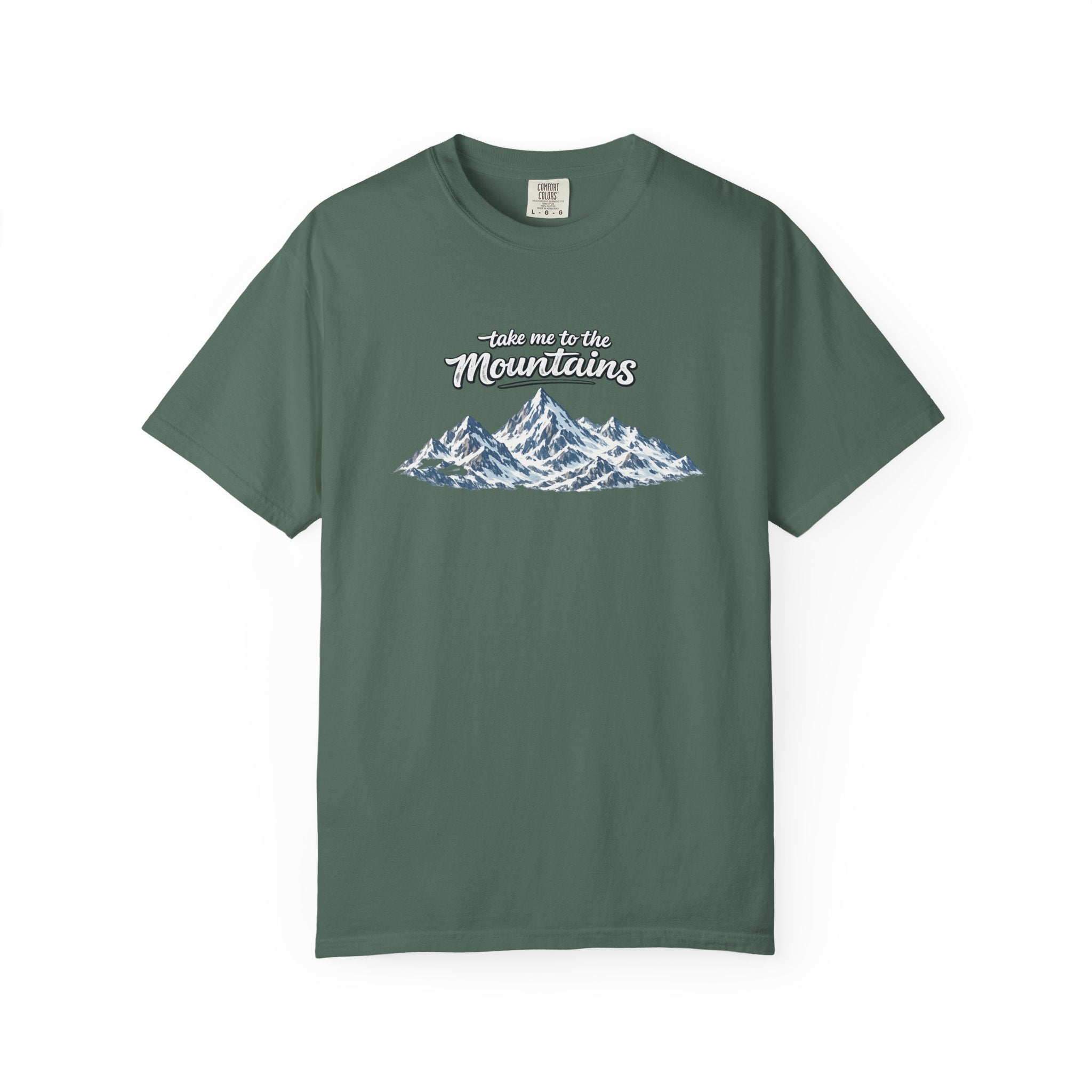 Take Me to the Mountains Shirt Rustic Mountain Tee Hiking Nature Lover Gift Outdoor Adventure T-Shirt 7 colors 100% cotton