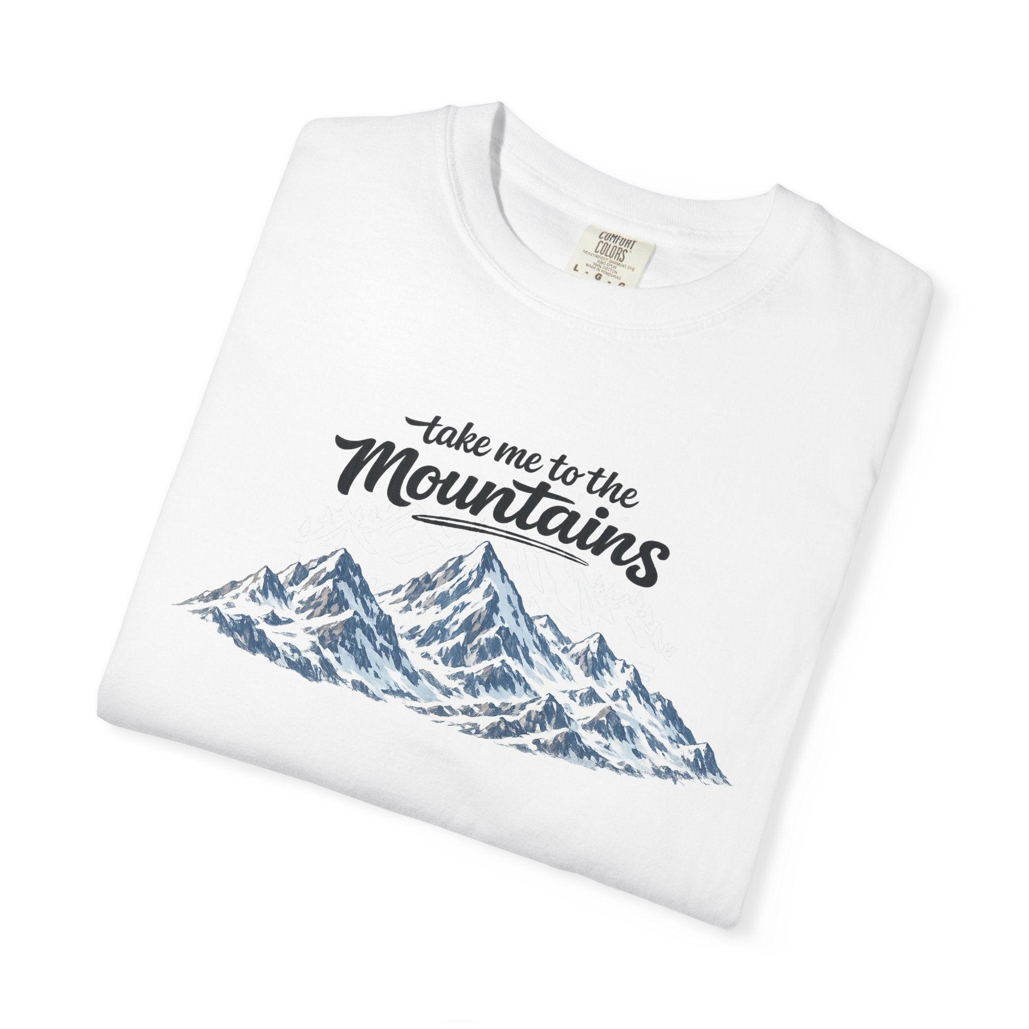 Take Me to the Mountains Shirt Rustic Mountain Tee Hiking Nature Lover Gift Outdoor Adventure T-Shirt 7 colors 100% cotton