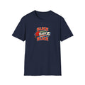 Sats and Stripes Slice Baby Slice Table Tennis T-Shirt Ping Pong Graphic Tee Navy