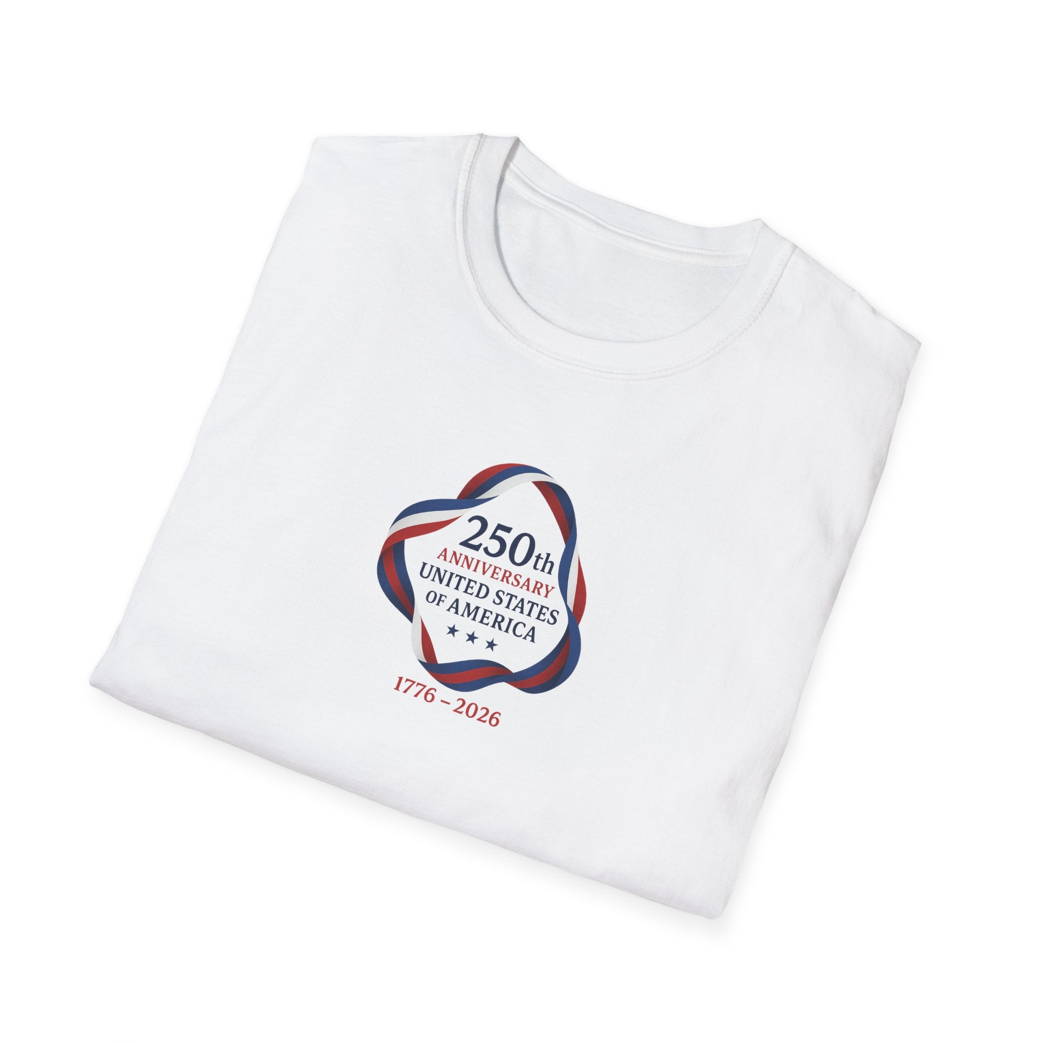 250th Anniversary of America USA T-Shirt Tee Patriotic American Semiquincentennial 5 colors 100% cotton