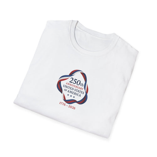 250th Anniversary of America USA T-Shirt Tee Patriotic American Semiquincentennial 5 colors 100% cotton