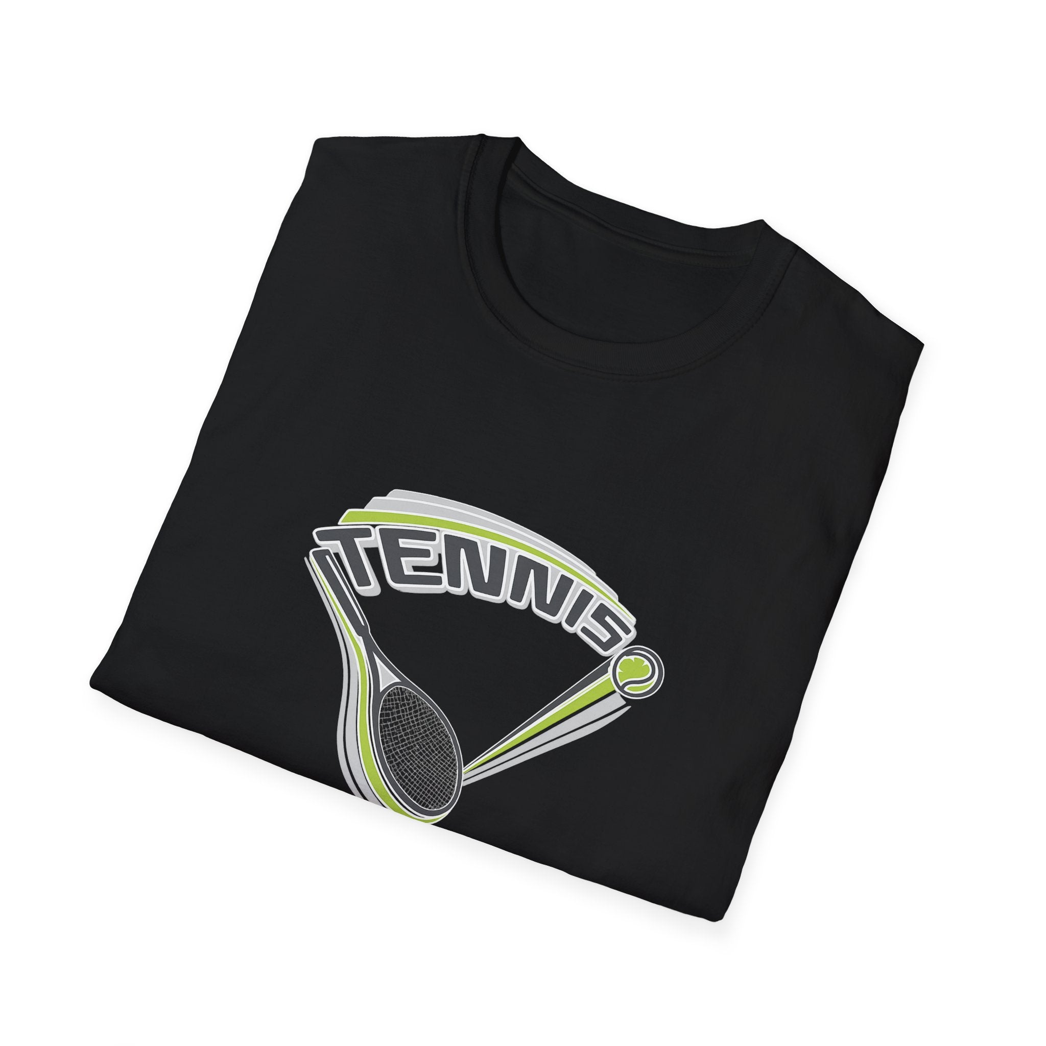 Ace-Modus aktiviert Tennisschläger-Grafik T-Shirt 3 Farben 100 % Baumwolle